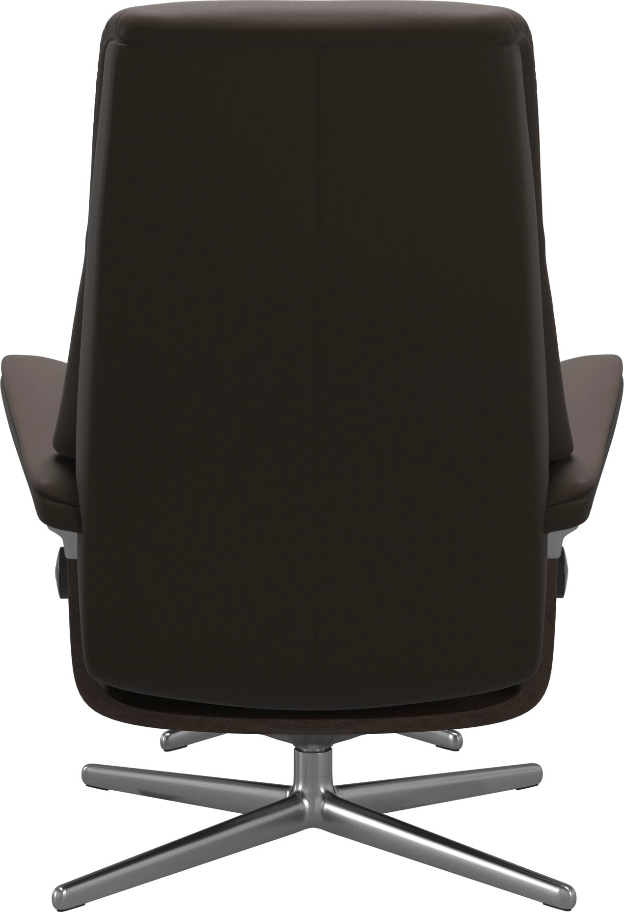 Stressless® Fußhocker »View«, mit Cross Base, Größe S, M & L, Holzakzent Wenge