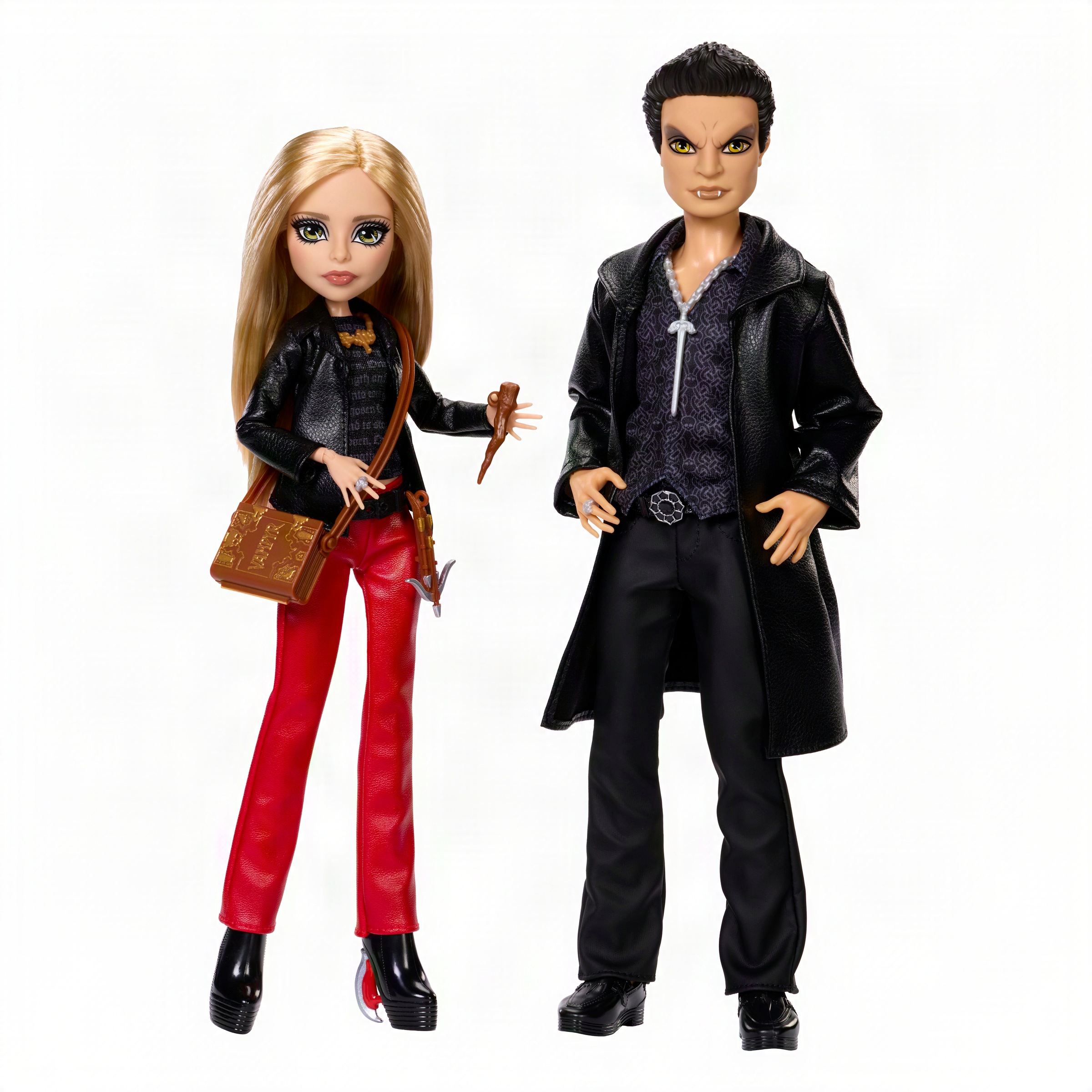 MonsterHigh™ Anziehpuppe »Skullector Buffy und Angel-Puppen«