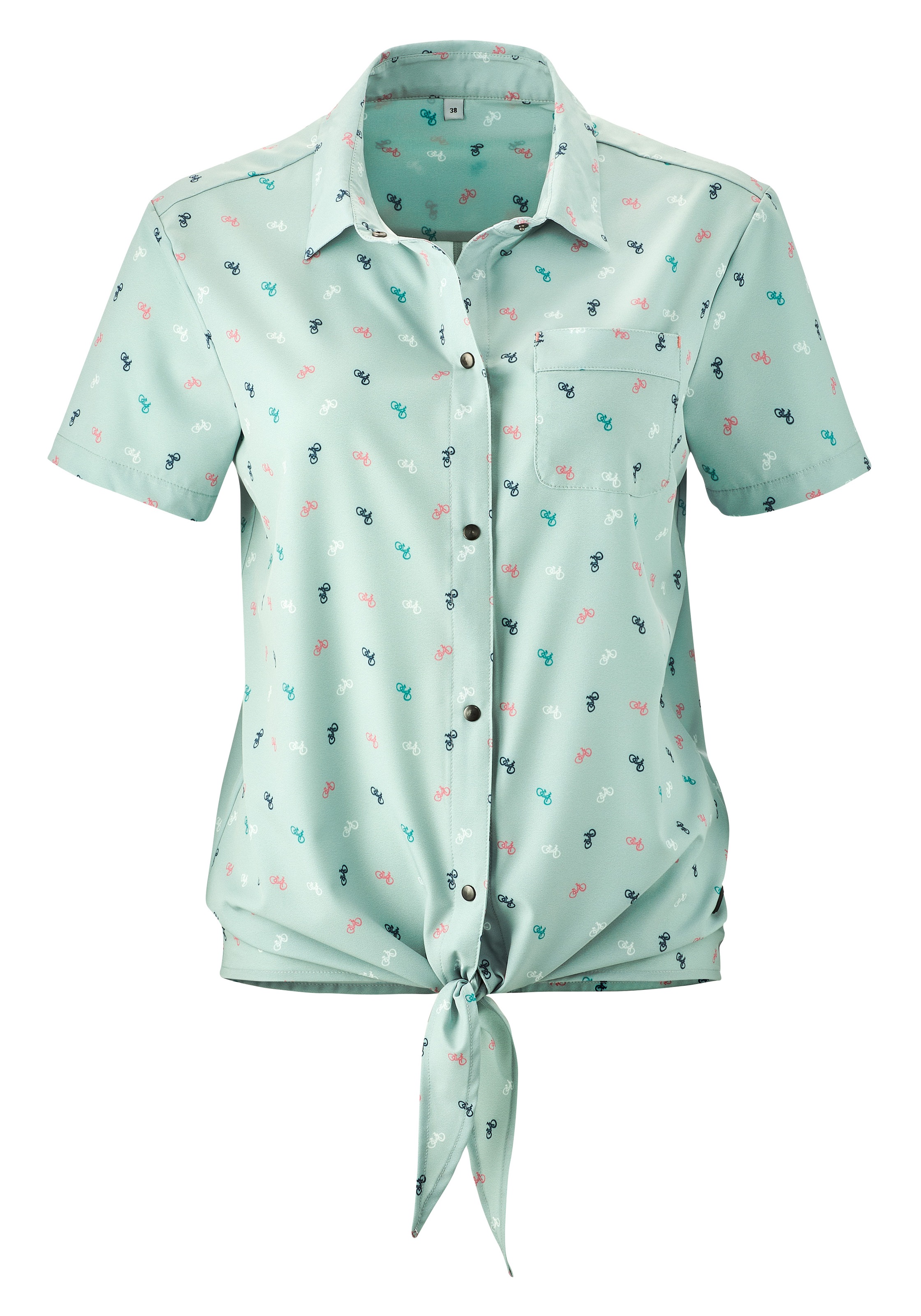 Gonso Radtrikot »MOLVENO 0« Weitenregulierbarer Saum durch modisches Binde-Element