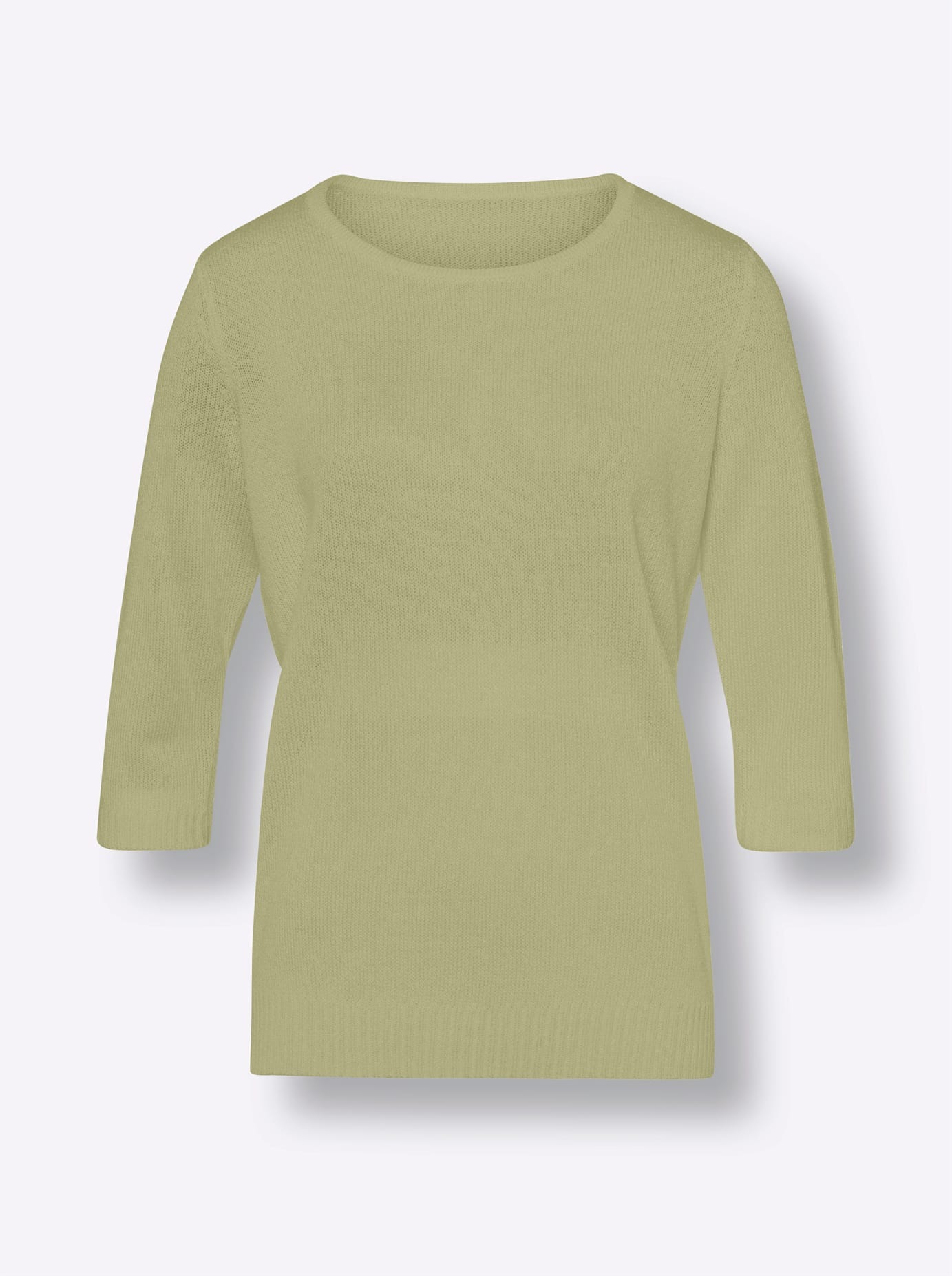 Classic Basics 3/4 Arm-Pullover »Rundhals-Pullover«