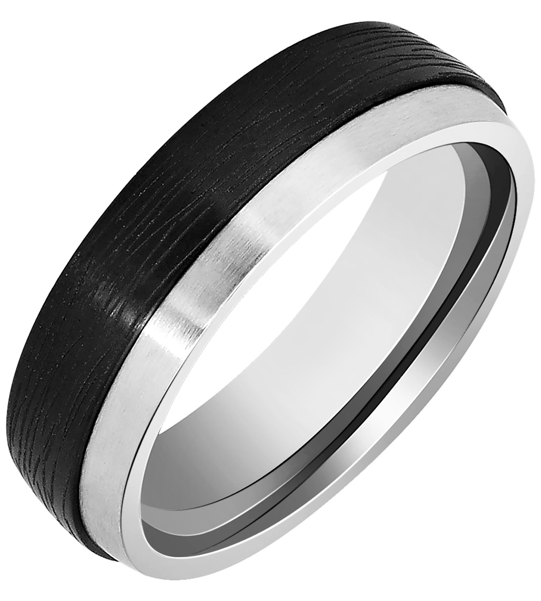 Adelia´s Fingerring »Herren Ring aus Edelstahl«