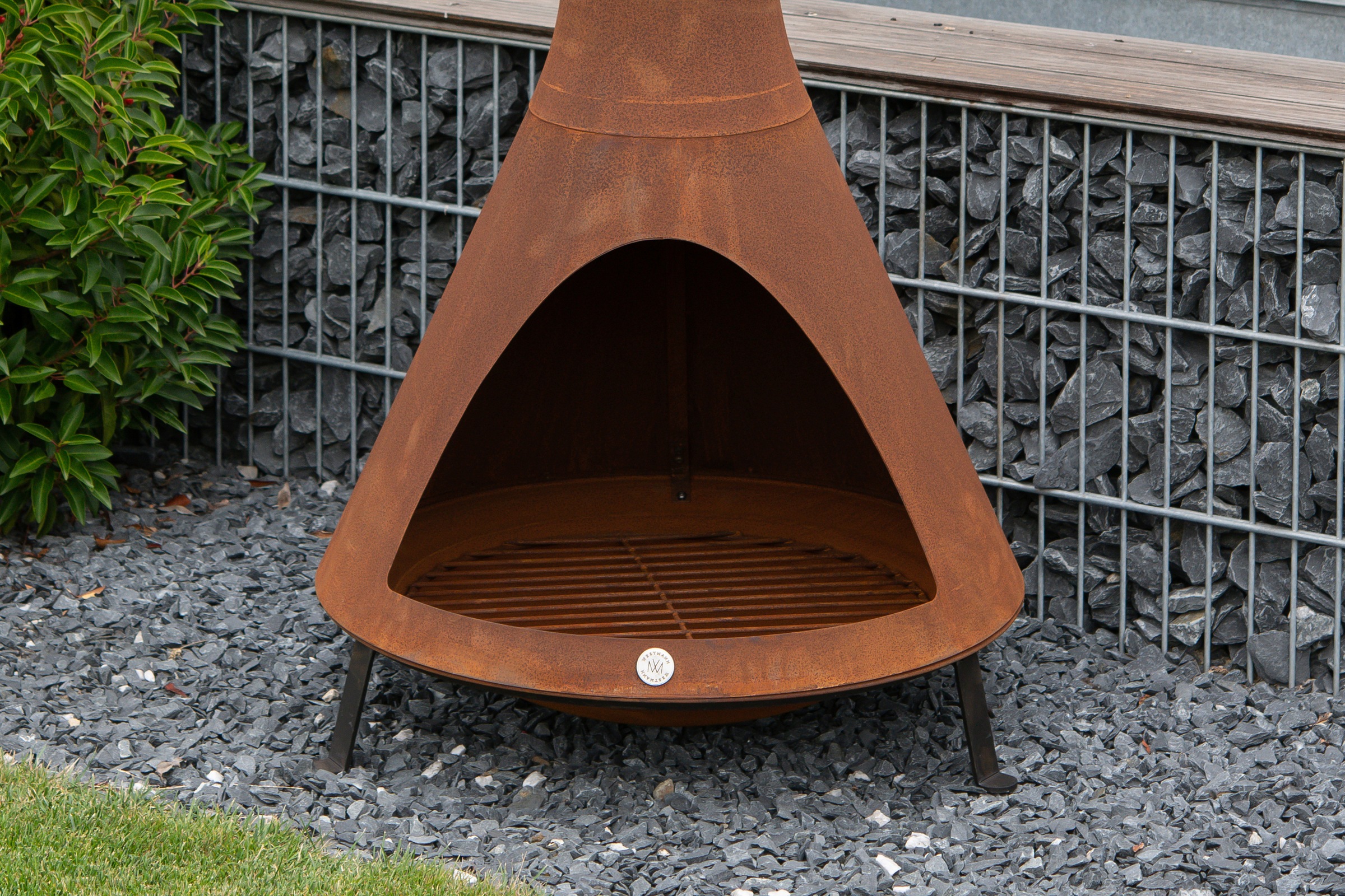 WESTMANN Feuerstelle »LG 900« mit Rauchablass, BxTxH: 70x70x160 cm
