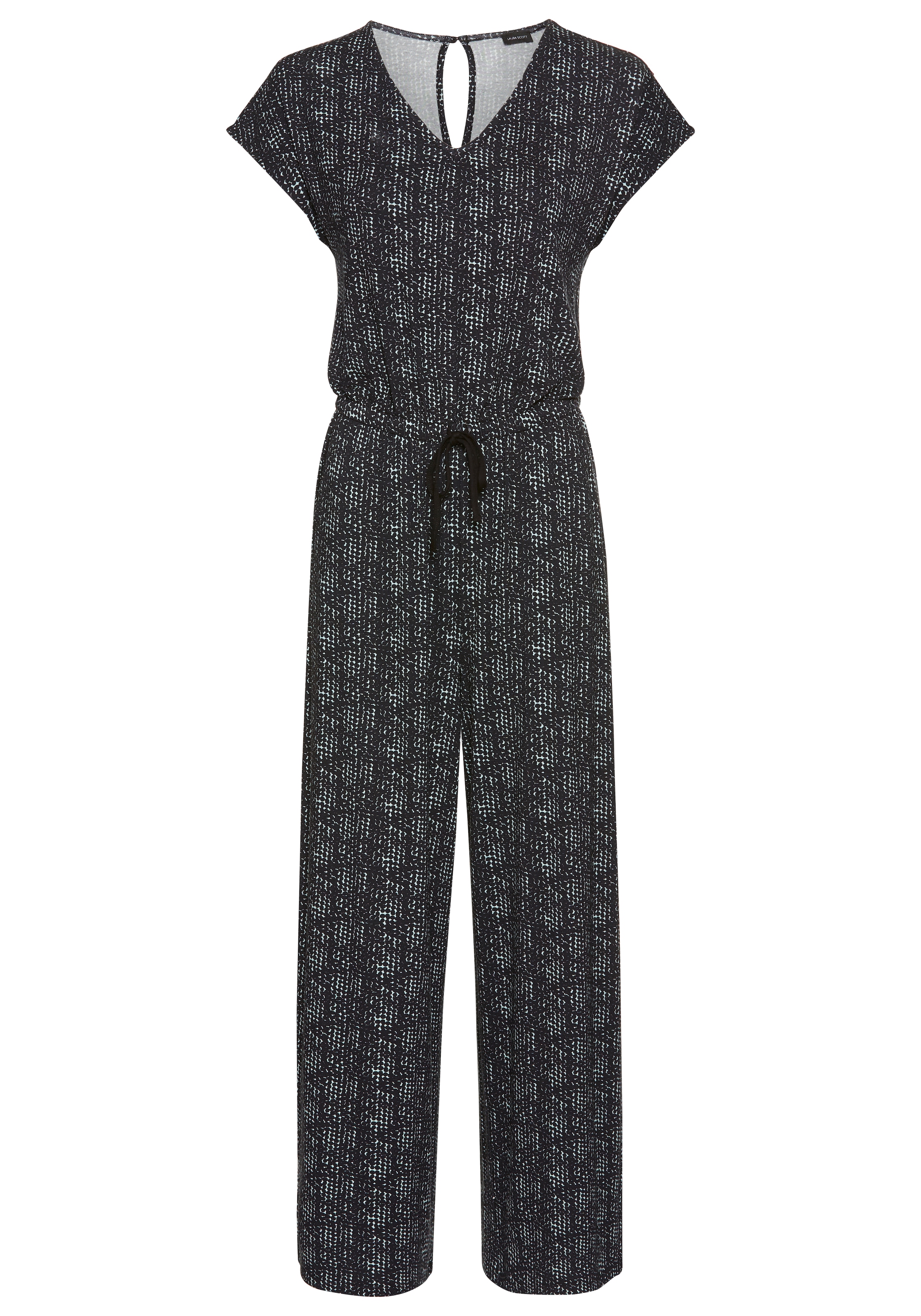 Laura Scott Jumpsuit, mit filigranem Alloverprint - NEUE KOLLEKTION