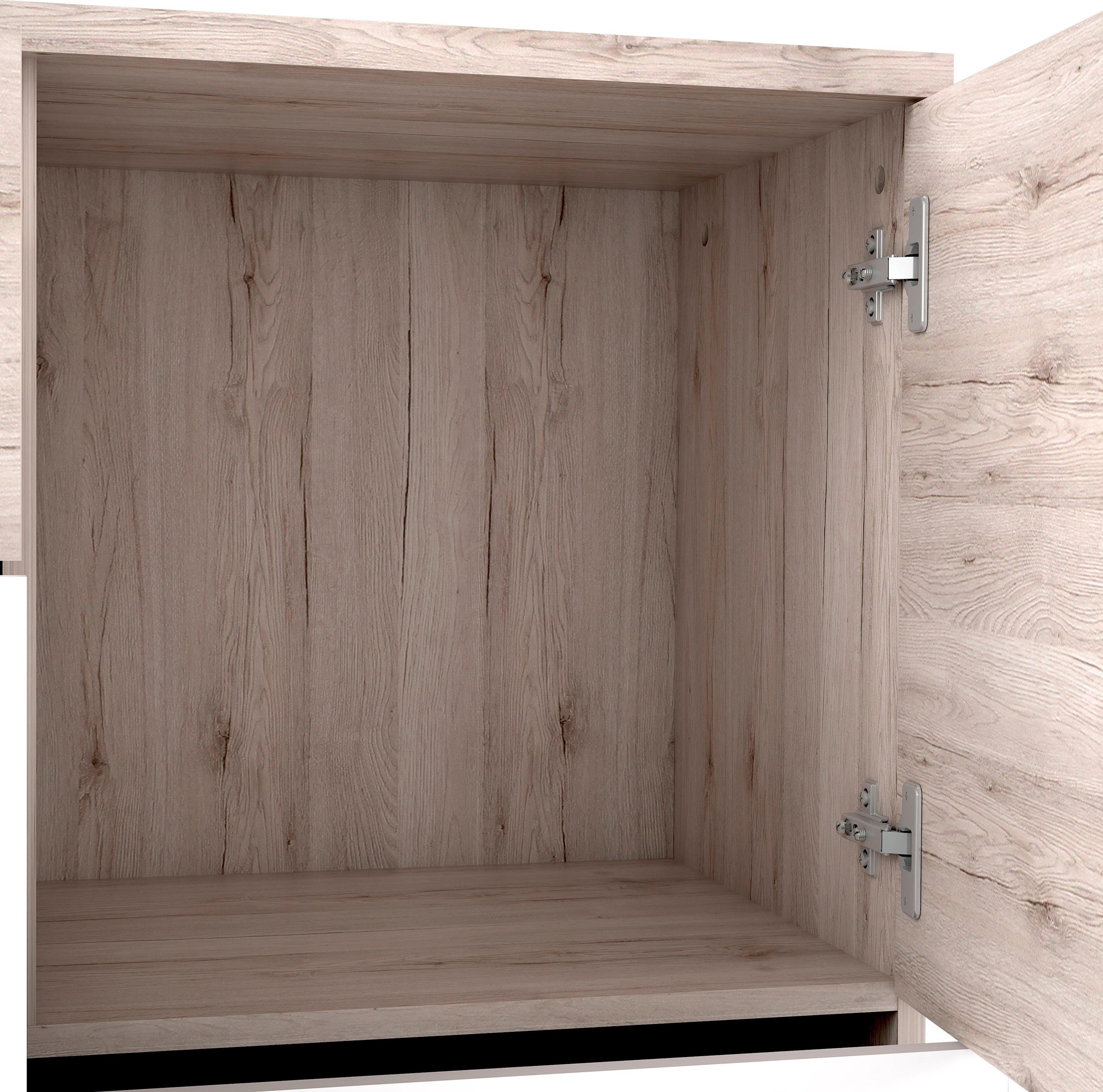 FORTE Kommode »Skive« Breite ca. 125 cm