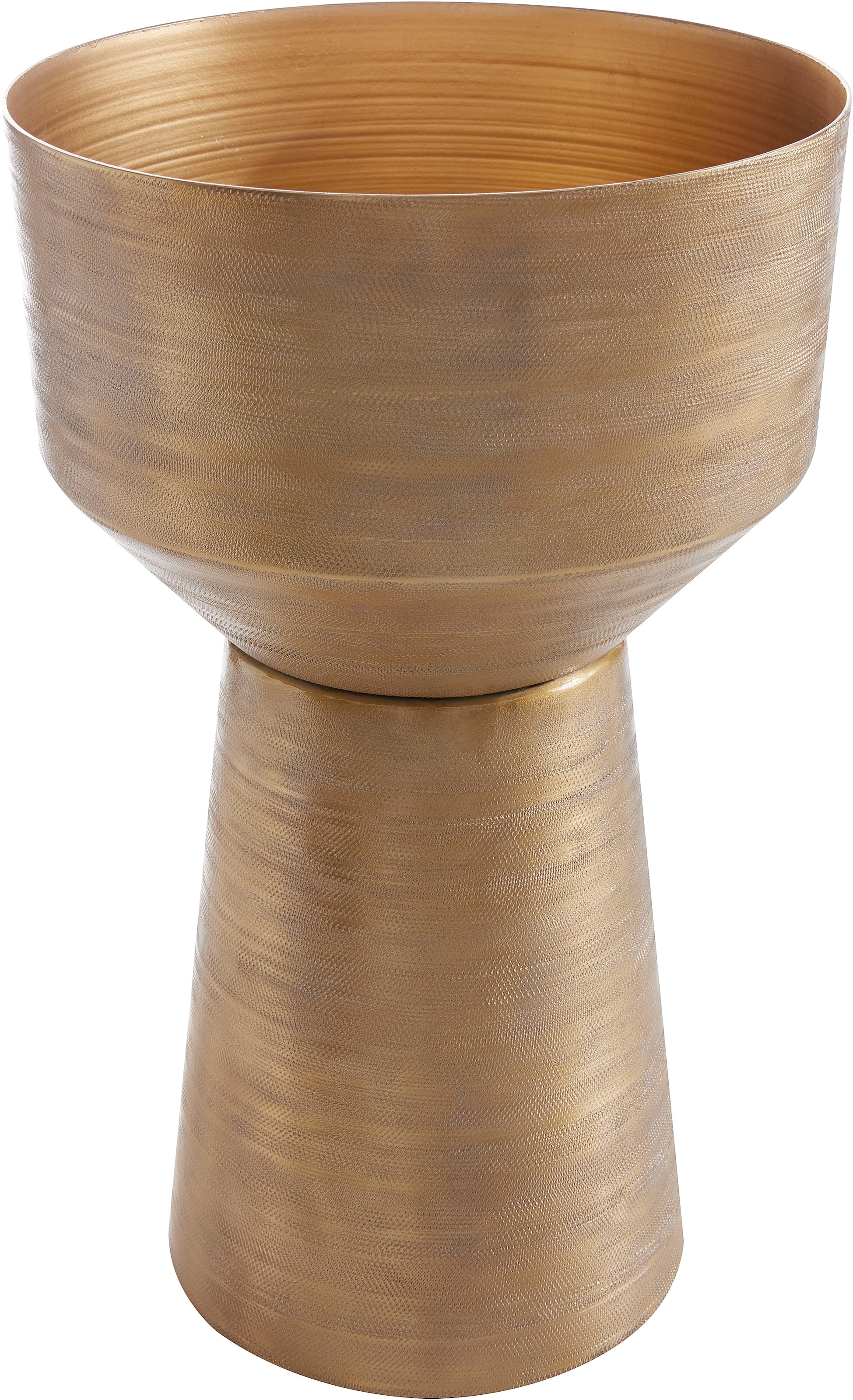 Leonique Pflanzkübel »Kyleigh«, (1 bestellen auf gold Rechnung Übertopf, St.)