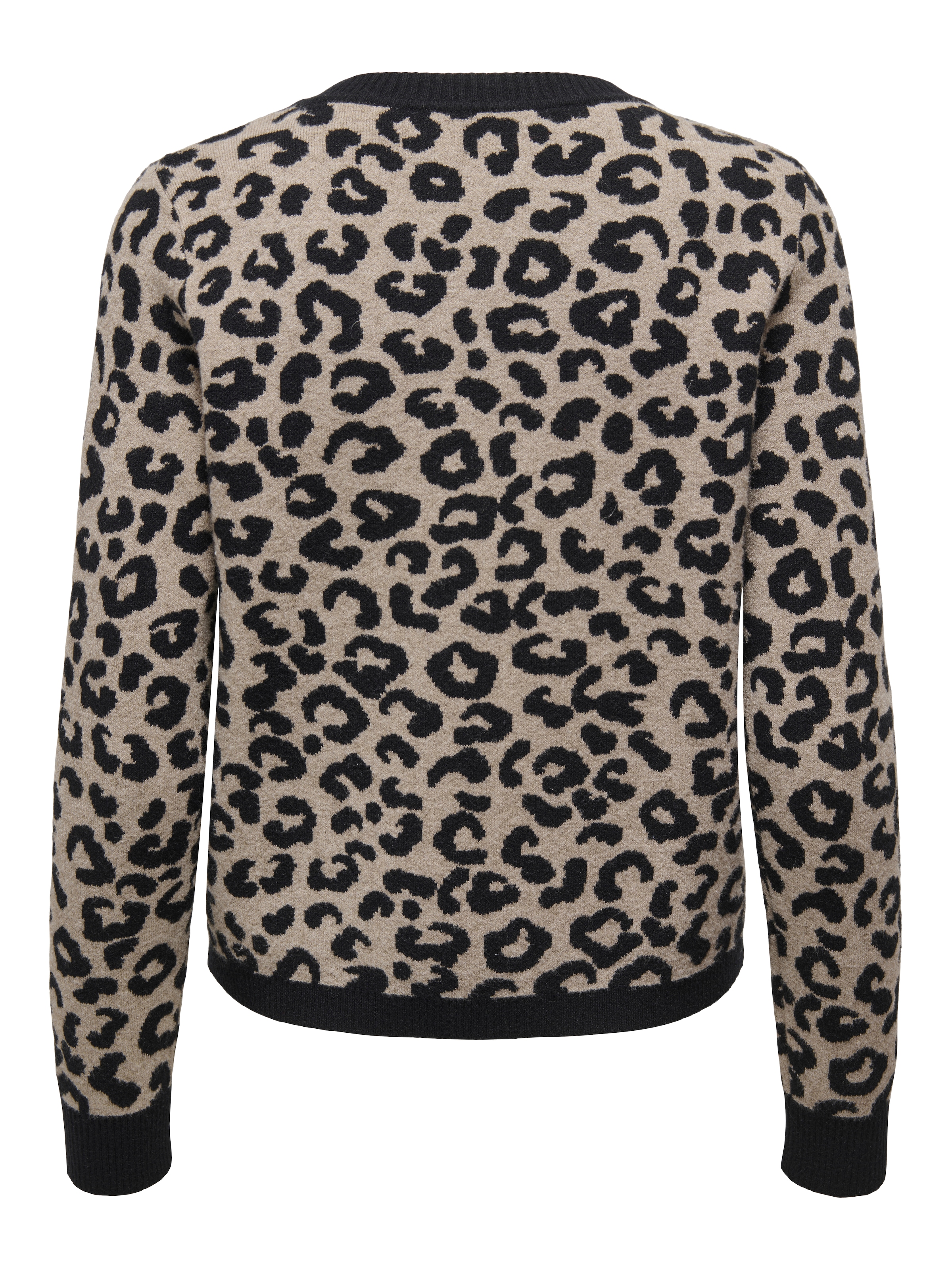 ONLY Strickjacke »ONLANNY LS O-NECK LEO CARDIGAN EX KNT«