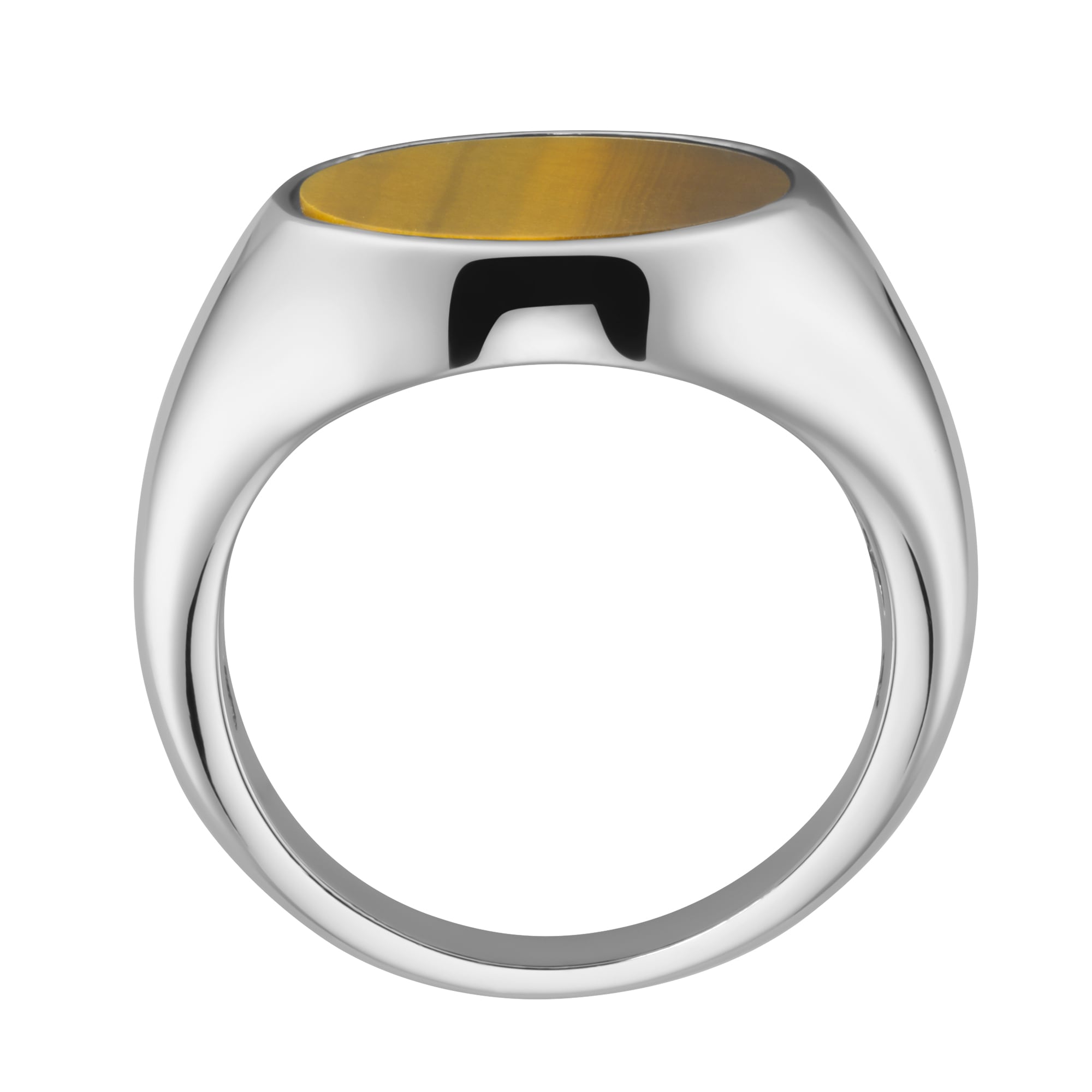 GIORGIO MARTELLO MILANO Silberring »Ring Siegelring mit Tigerauge, Silber 925«