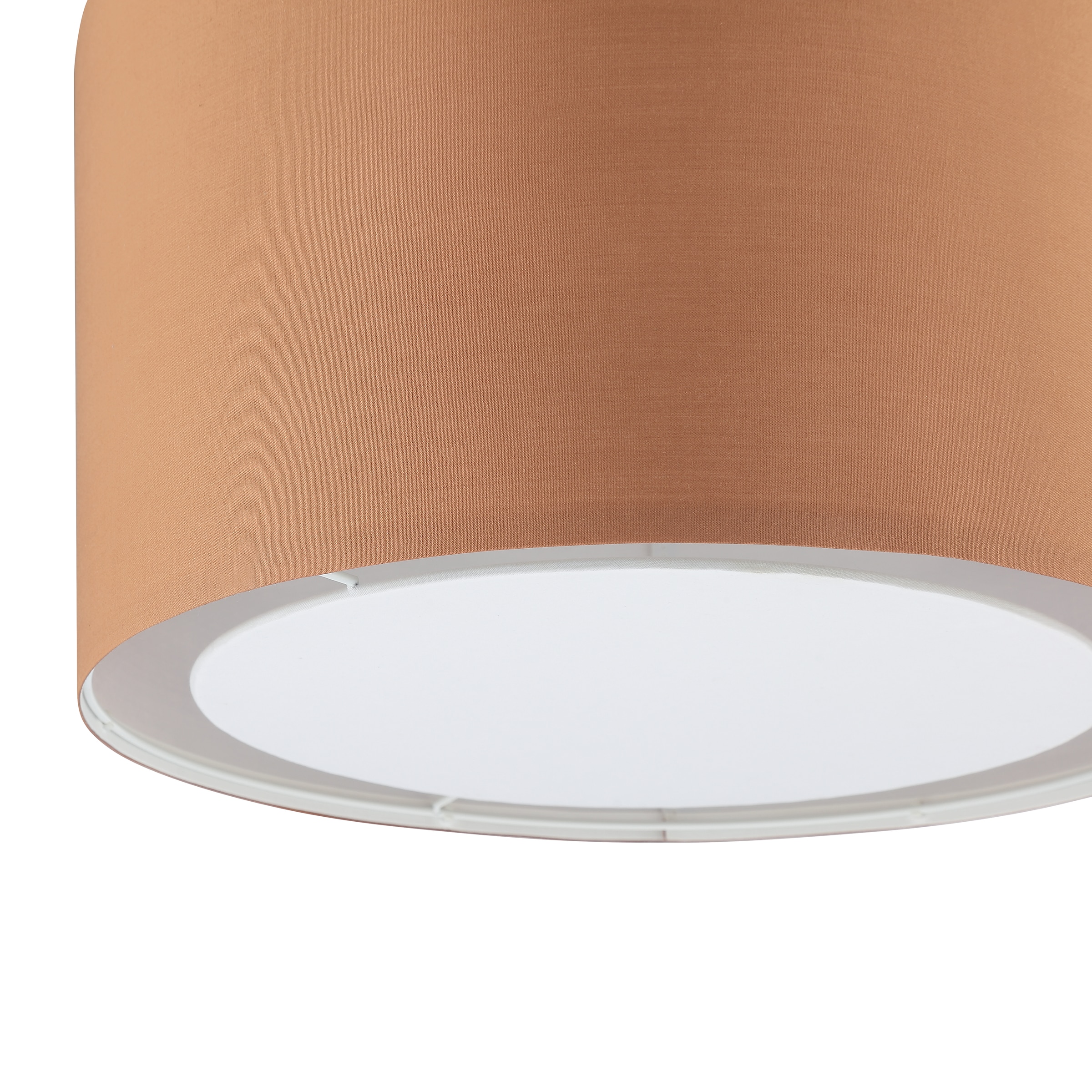 OTTO home Deckenleuchte »Stellan« E27 1 Stk. Deckenlampe mit Stoff - Schirm, Ø 40 cm, Höhe 32 cm