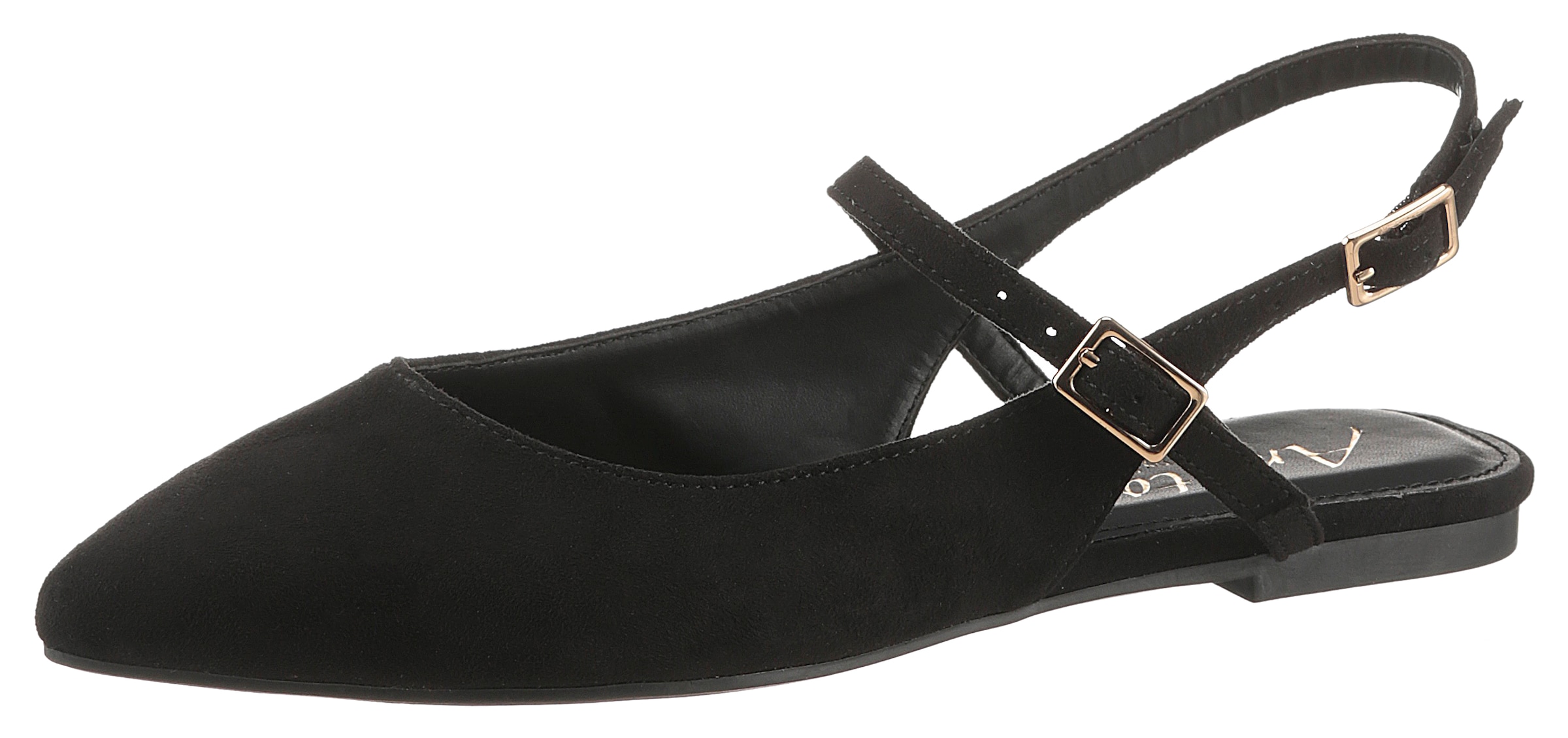 Aniston SHOES Slingpumps, Flat, Sommerschuh, Riemchensandale - neue KOLLEKTION
