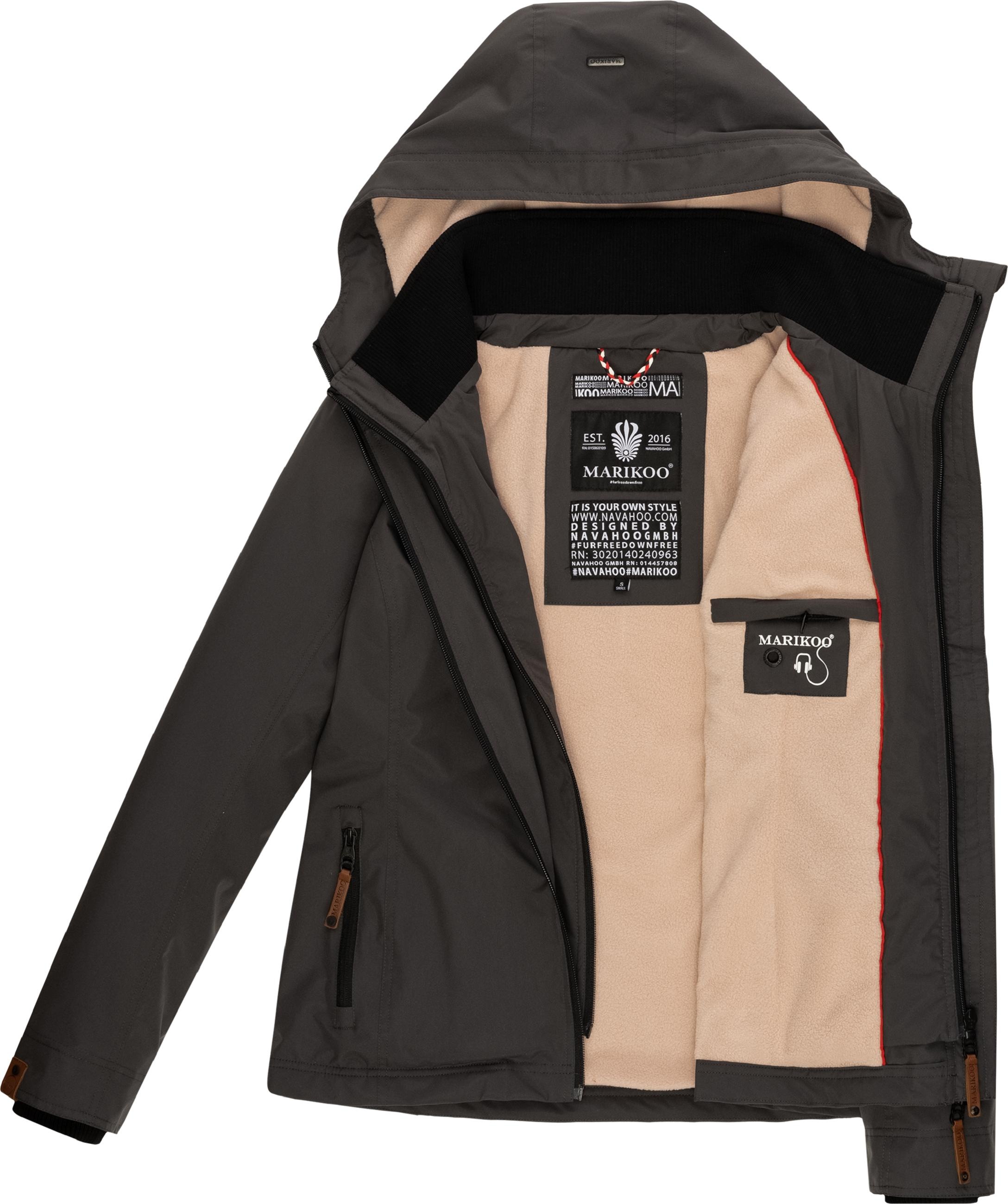 Marikoo Outdoorjacke »Übergangsjacke Erdbeere«