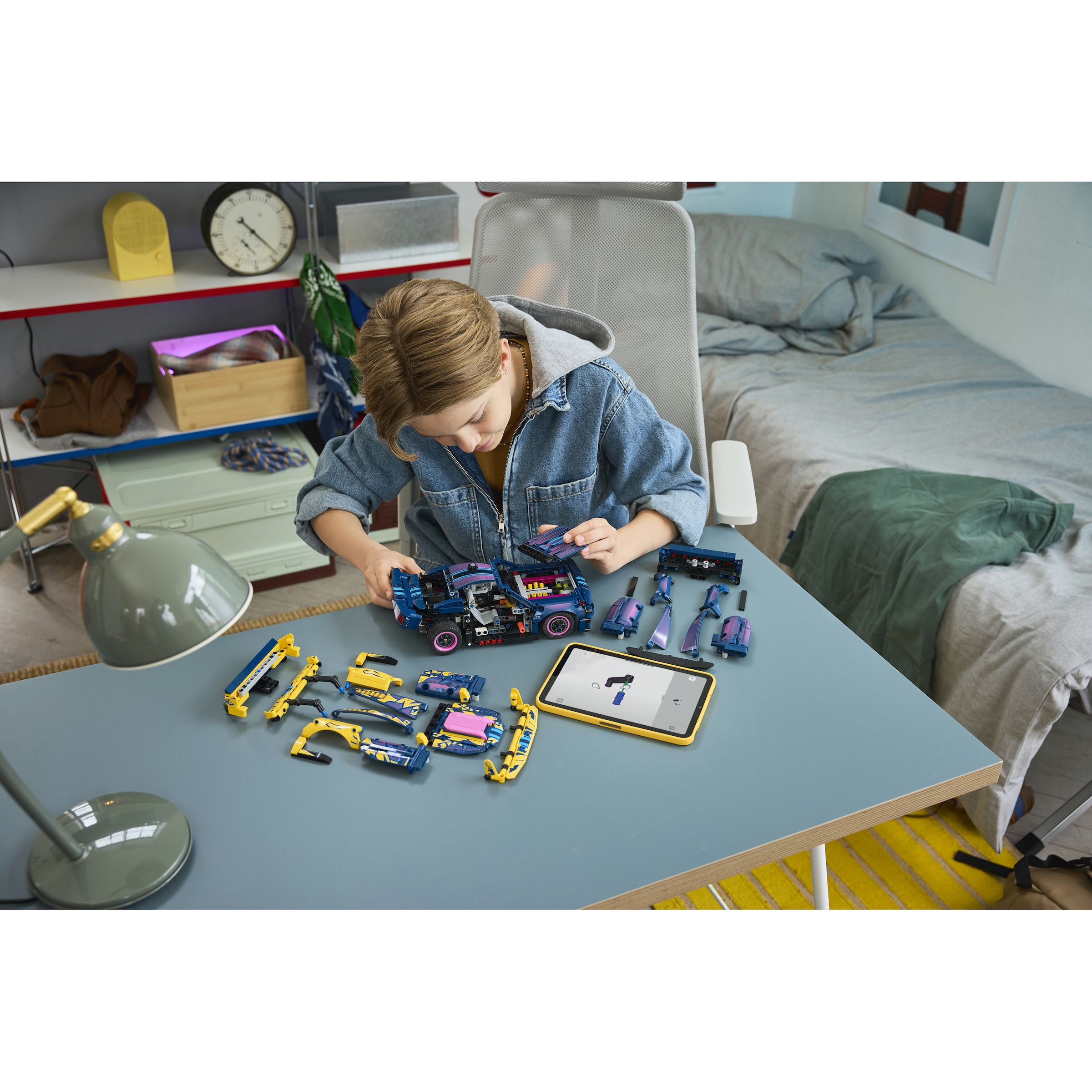 LEGO® Konstruktionsspielsteine »Ford Mustang GT Auto aus der Tuning-Werkstatt (42236), LEGO Technic« Made in Europe