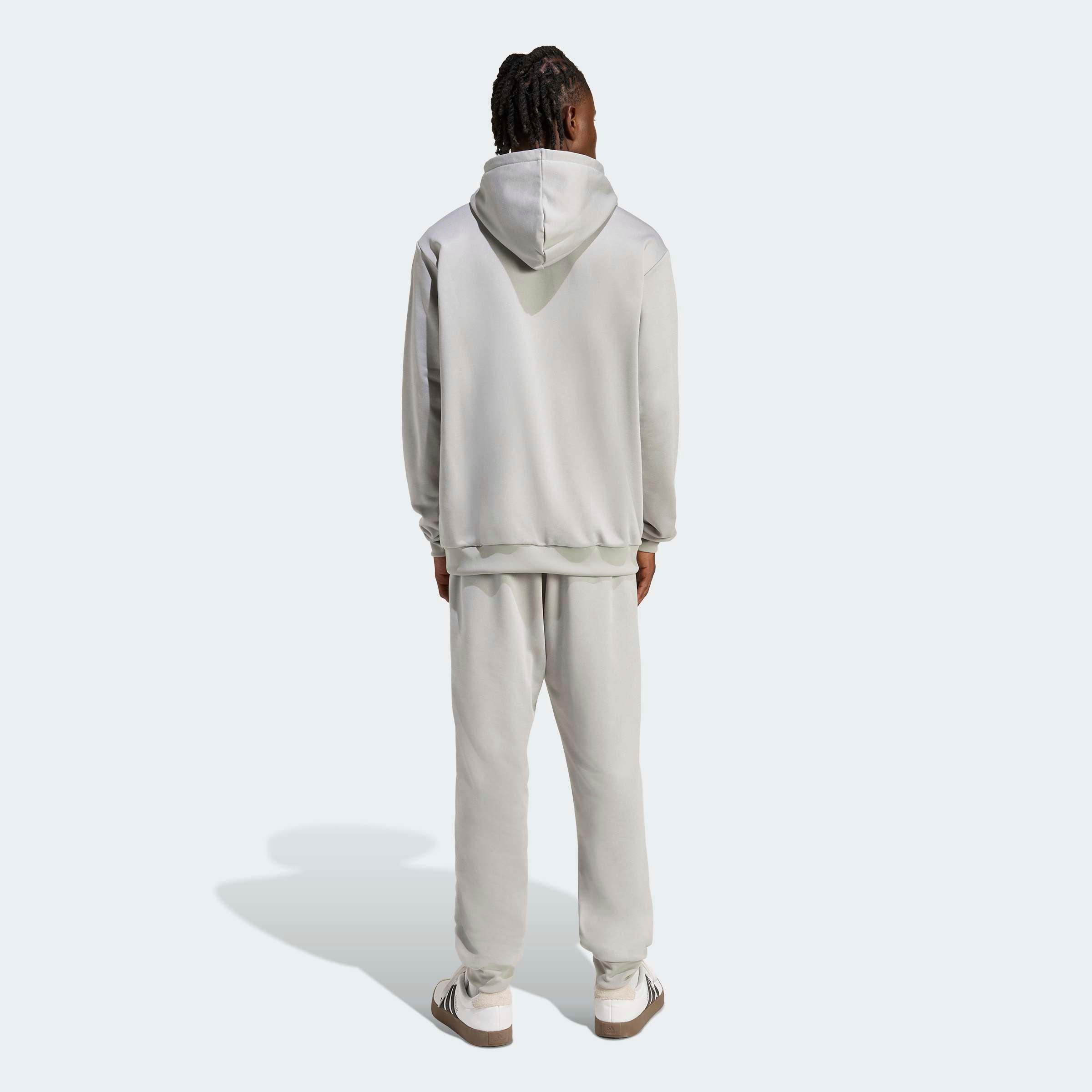 adidas Sportswear Trainingsanzug »BIG LOGO HOODED« 2 tlg. Set aus Hose und Hoodie, aus French-Terry-Material, zweiteilig