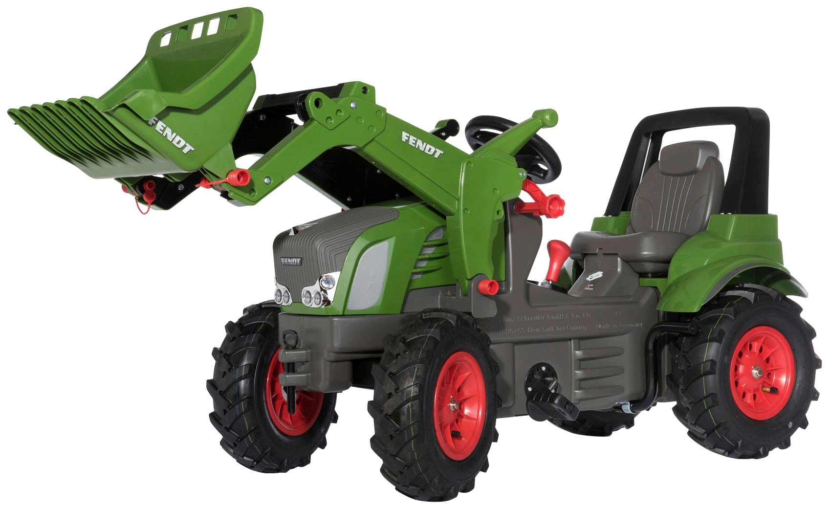 rolly toys® Trettraktor »rollyFarmtrac Fendt 939 Vario«, inkl. rollyTrac Lader, Luftbereifung und Zweigangschaltung