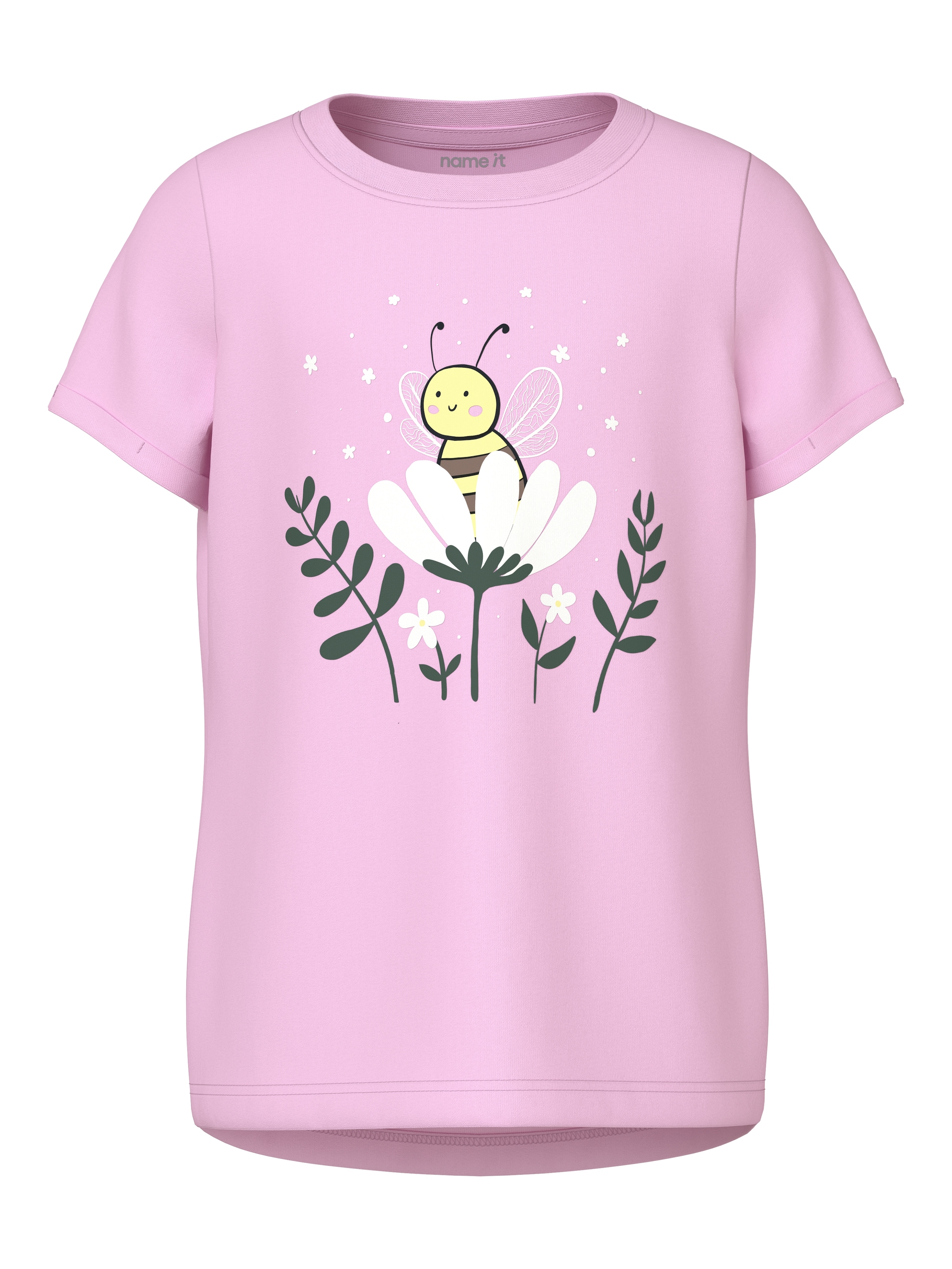 Name It T-Shirt »NMFVIX 2P SS TOP« Packung, 2 Baumwollmischung,