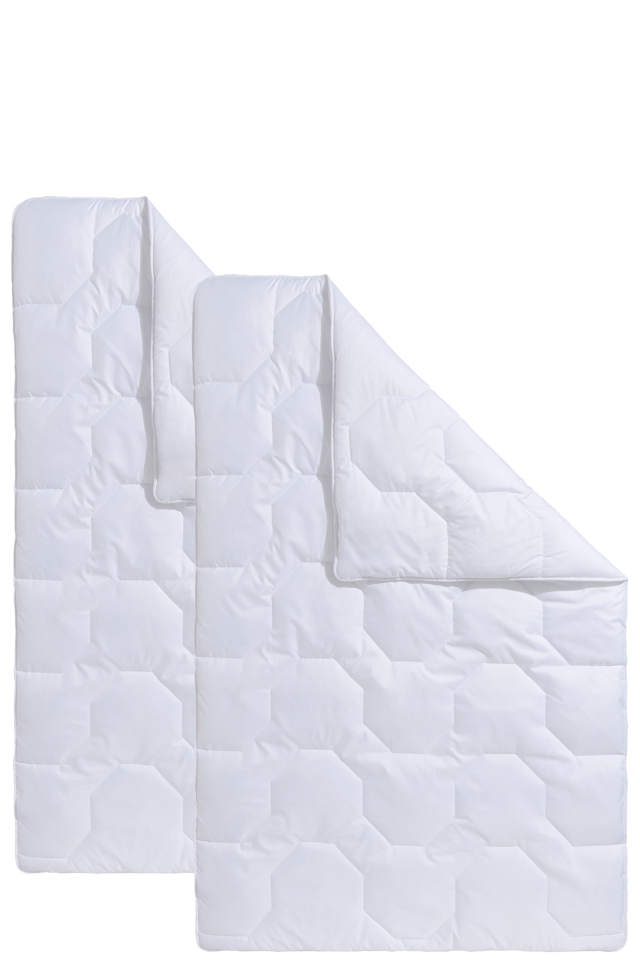 Beco Kunstfaserbettdecke »Bettdecken-Set Rügen, 135x200 oder 155x220 cm, Sommer oder Winter«, warm, Füllung Polyester, Bezug Microfaser, (2 St.), Bettdecke im 2-tlg. Spar-Set!