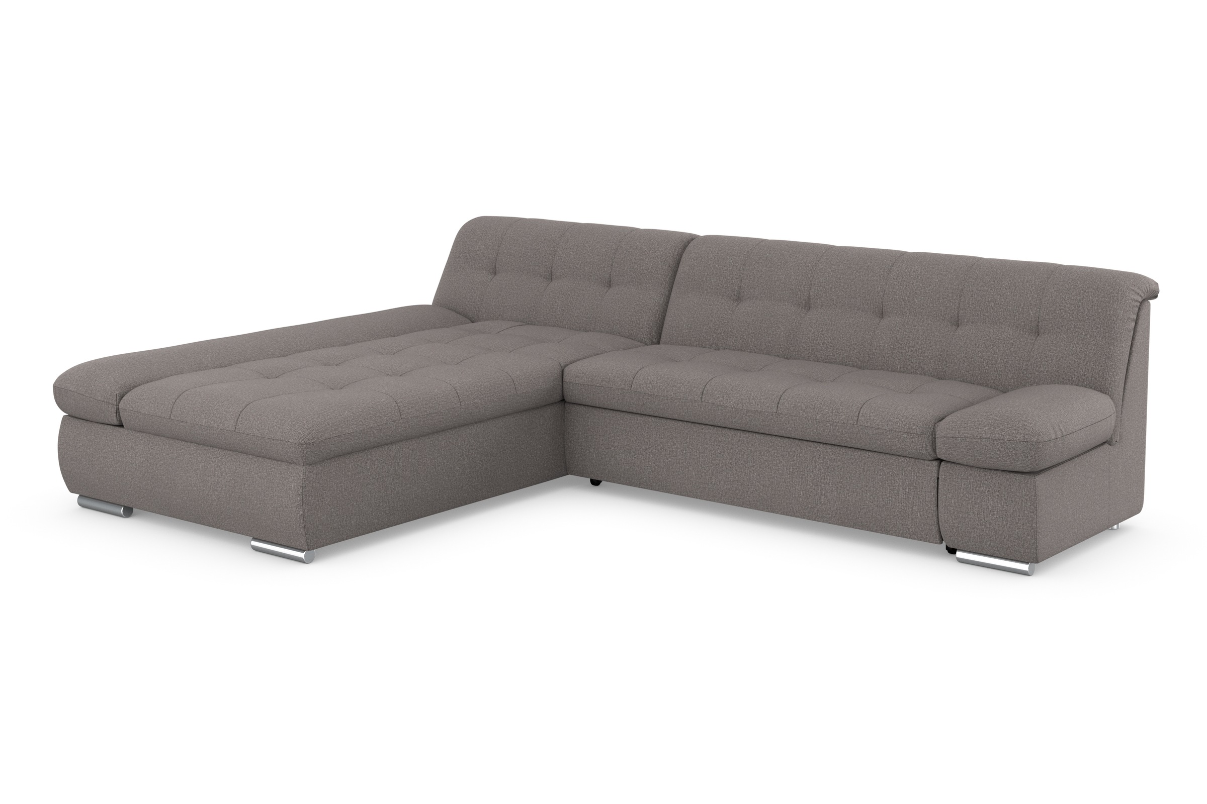 DOMO collection Ecksofa »Mona L-Form«, wahlweise mit Bettfunktion
