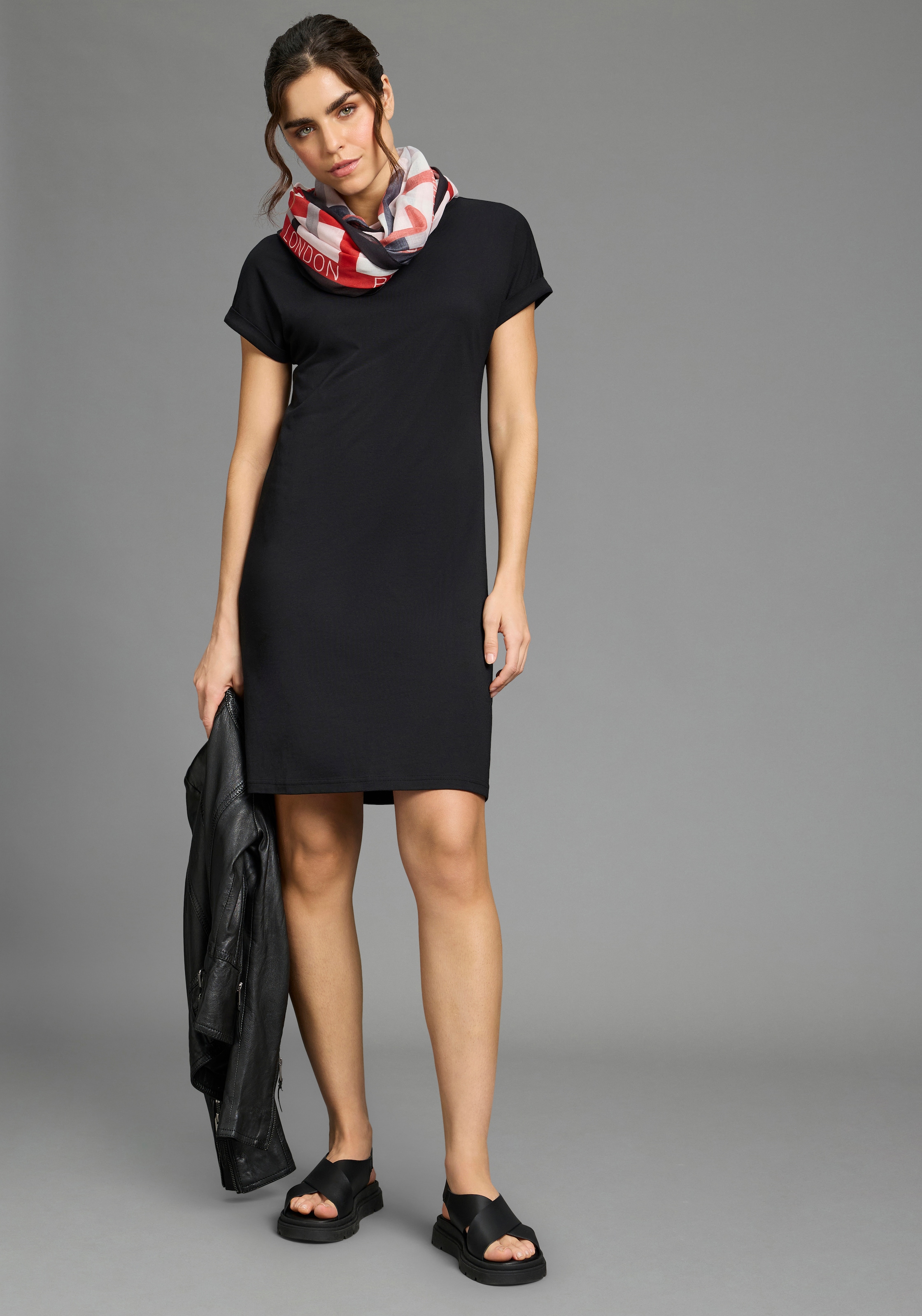 Flashlights Shirtkleid 2er-Pack,  aus Single Jersey, figurumspielende Passform, perfektes Basic, Sparset