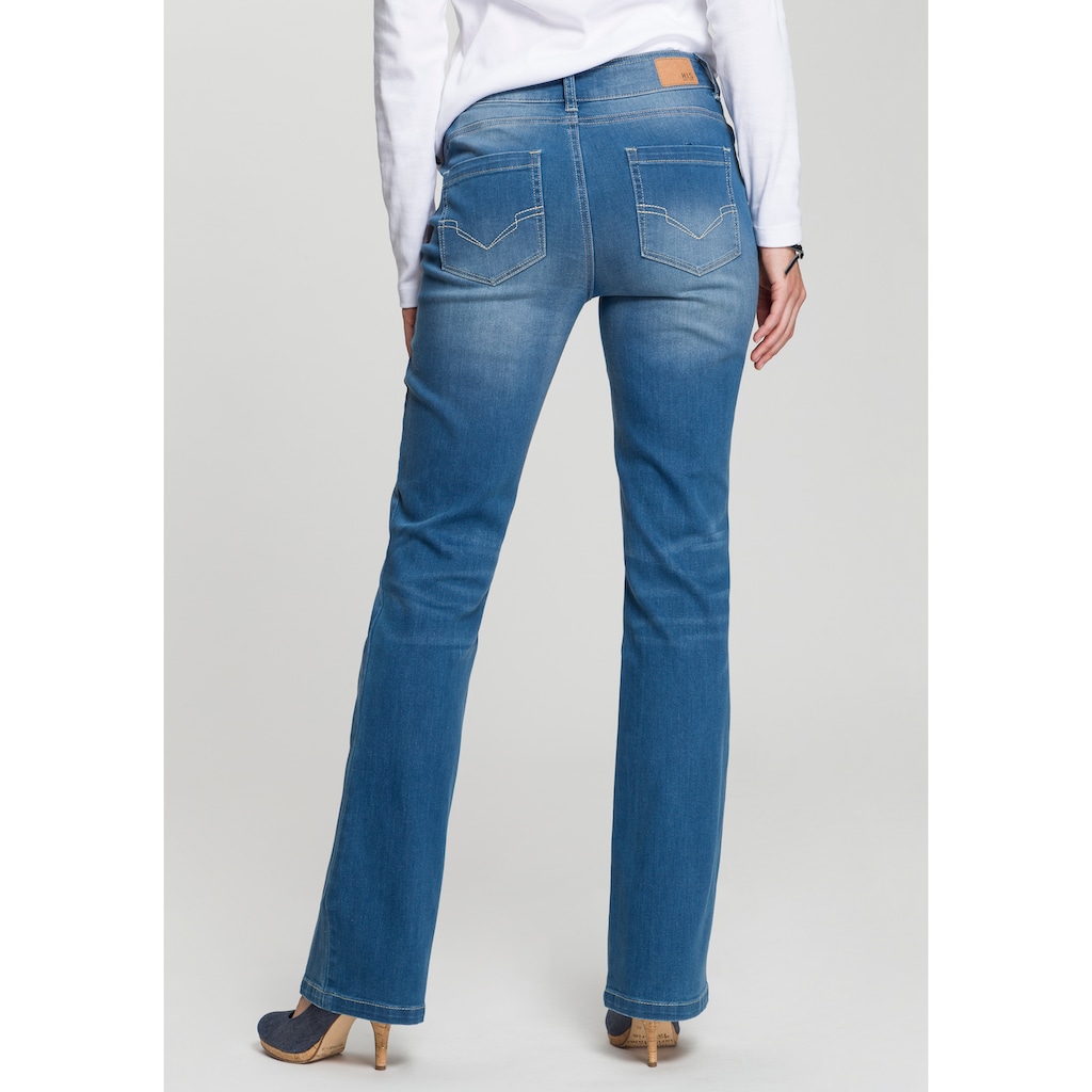 H.I.S Bootcut-Jeans »High-Waist«