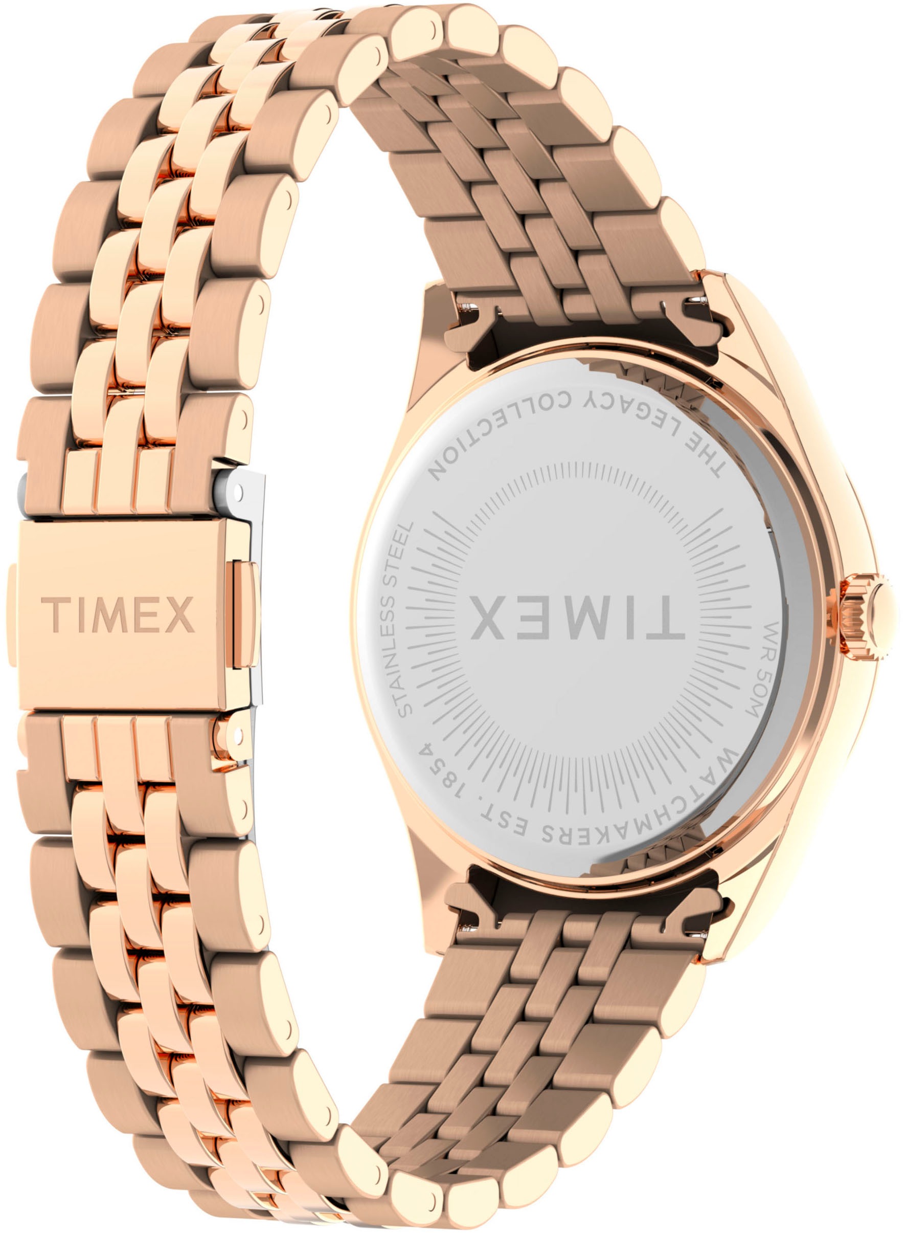 Timex Quarzuhr »LEGACY« Armbanduhr, Herrenuhr, Damenuhr, unisex, Datum, Leuchtzeiger