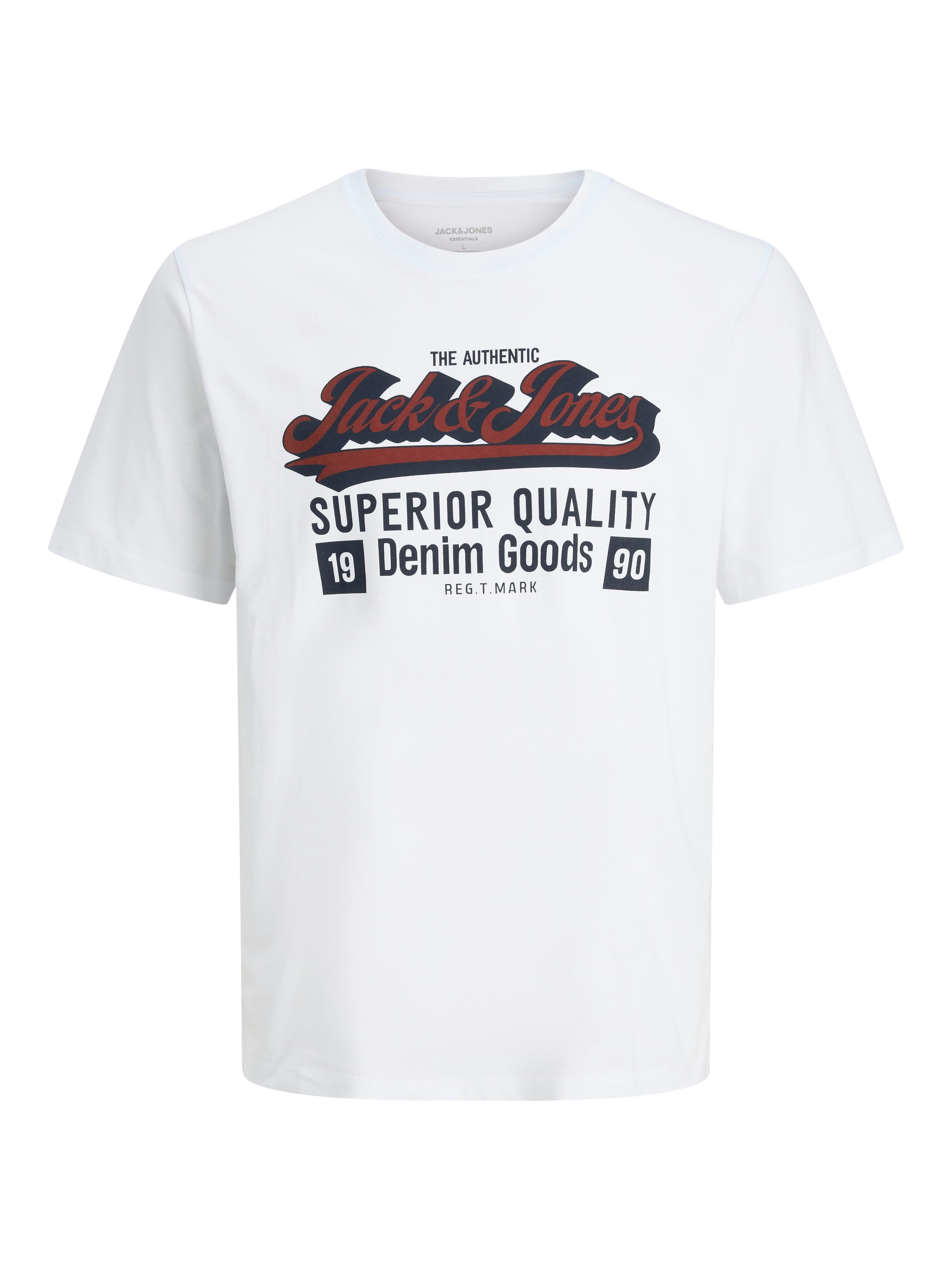 Jack & Jones Rundhalsshirt »JJELOGO TEE SS O-NECK 2 COL AW25 3PK MP«, 3 Stk.
