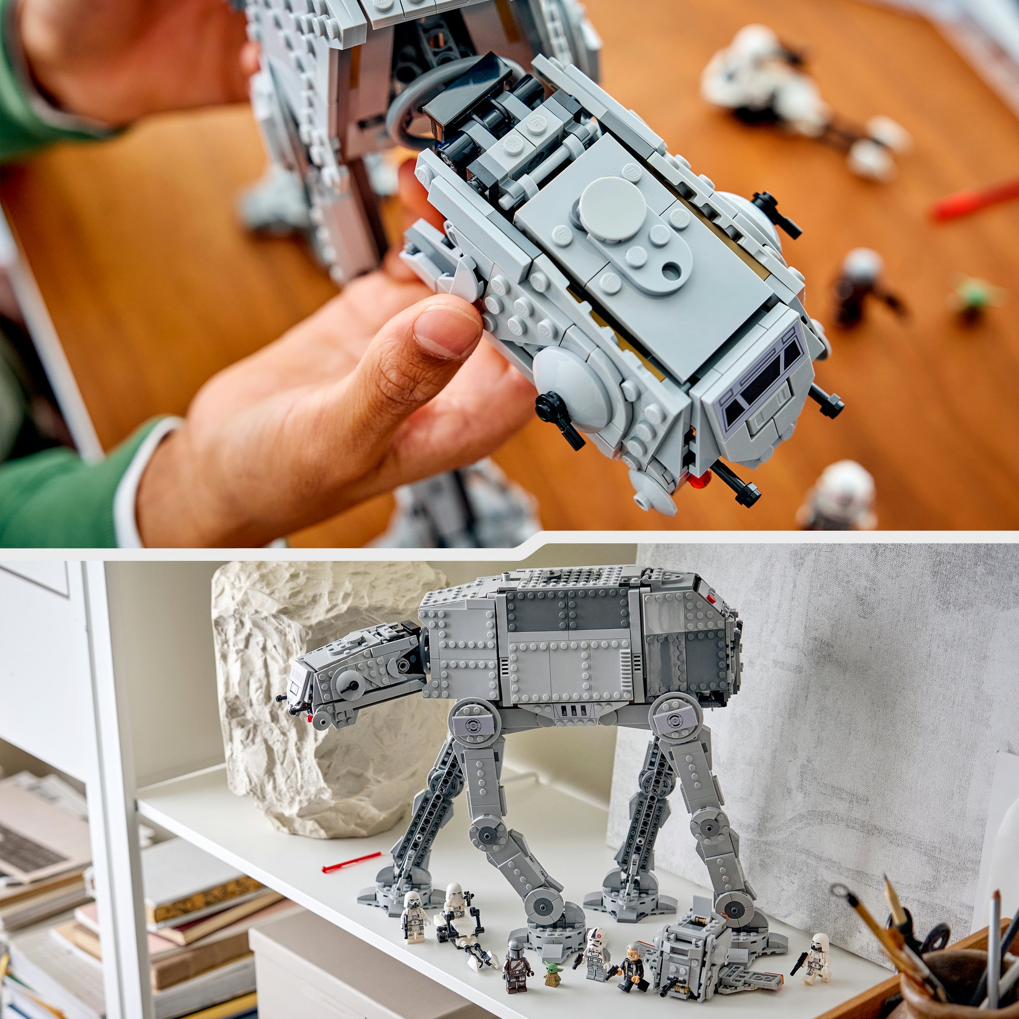 LEGO® Konstruktionsspielsteine »AT-AT des Restimperiums mit INT-4 (75454), LEGO Star Wars™« Made in Europe