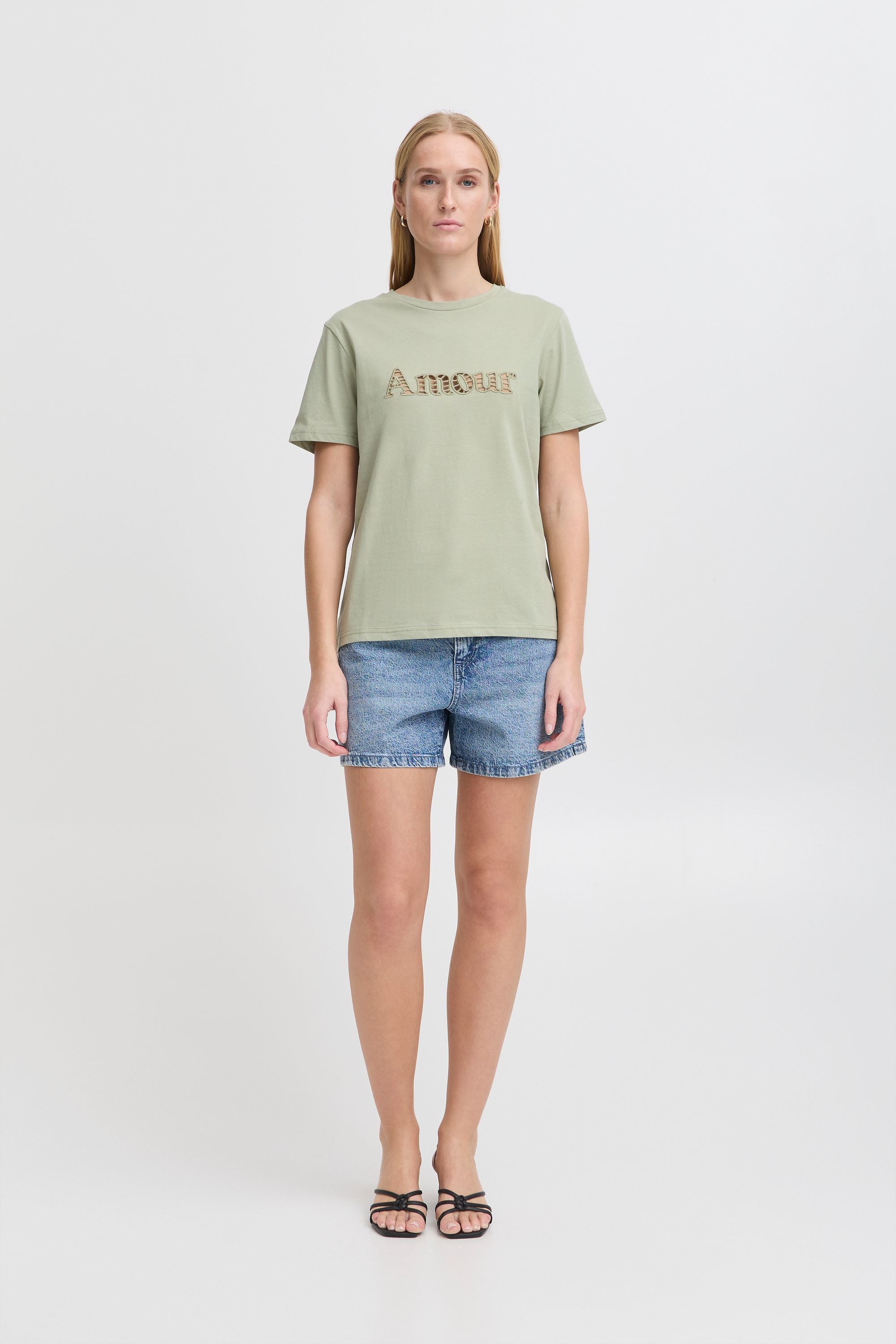 Ichi Rundhalsshirt »Rundhalsshirt IHPENDO«