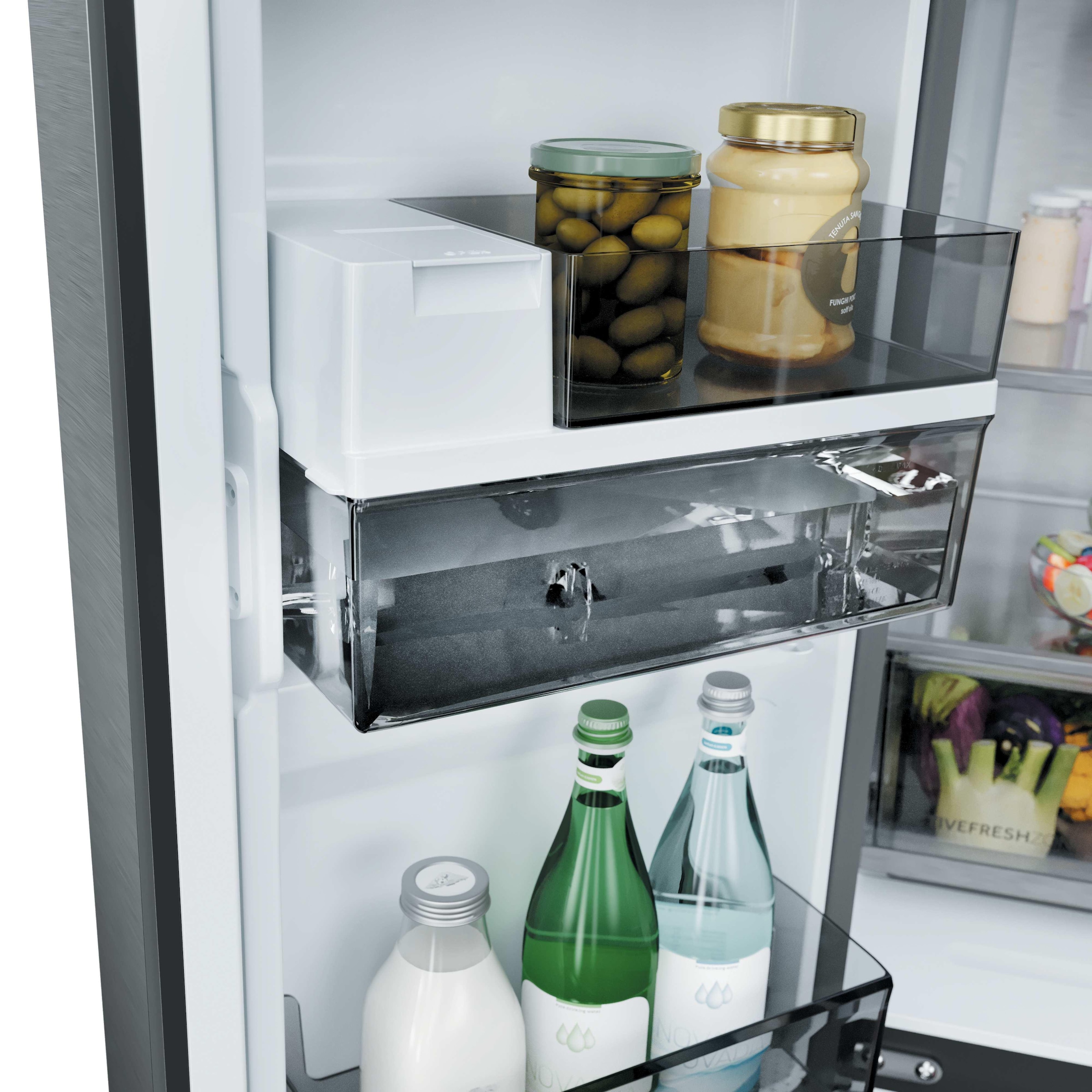 Haier Multi Door Horizon Collection »HFR59F18CWMM« 182,5 cm hoch 90,5 cm breit Wasserdispenser mit Tank
