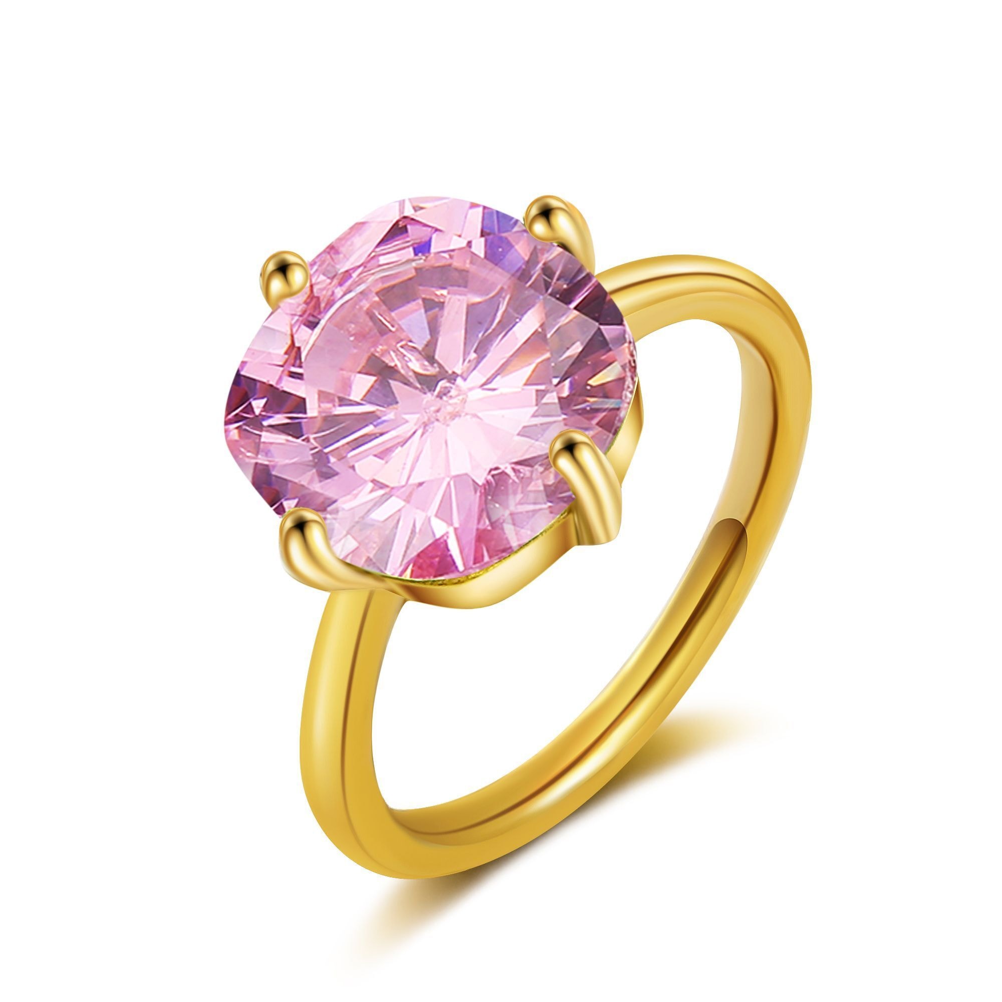 Fingerring »Ring Rosa Quarz ÉGLANTINE«