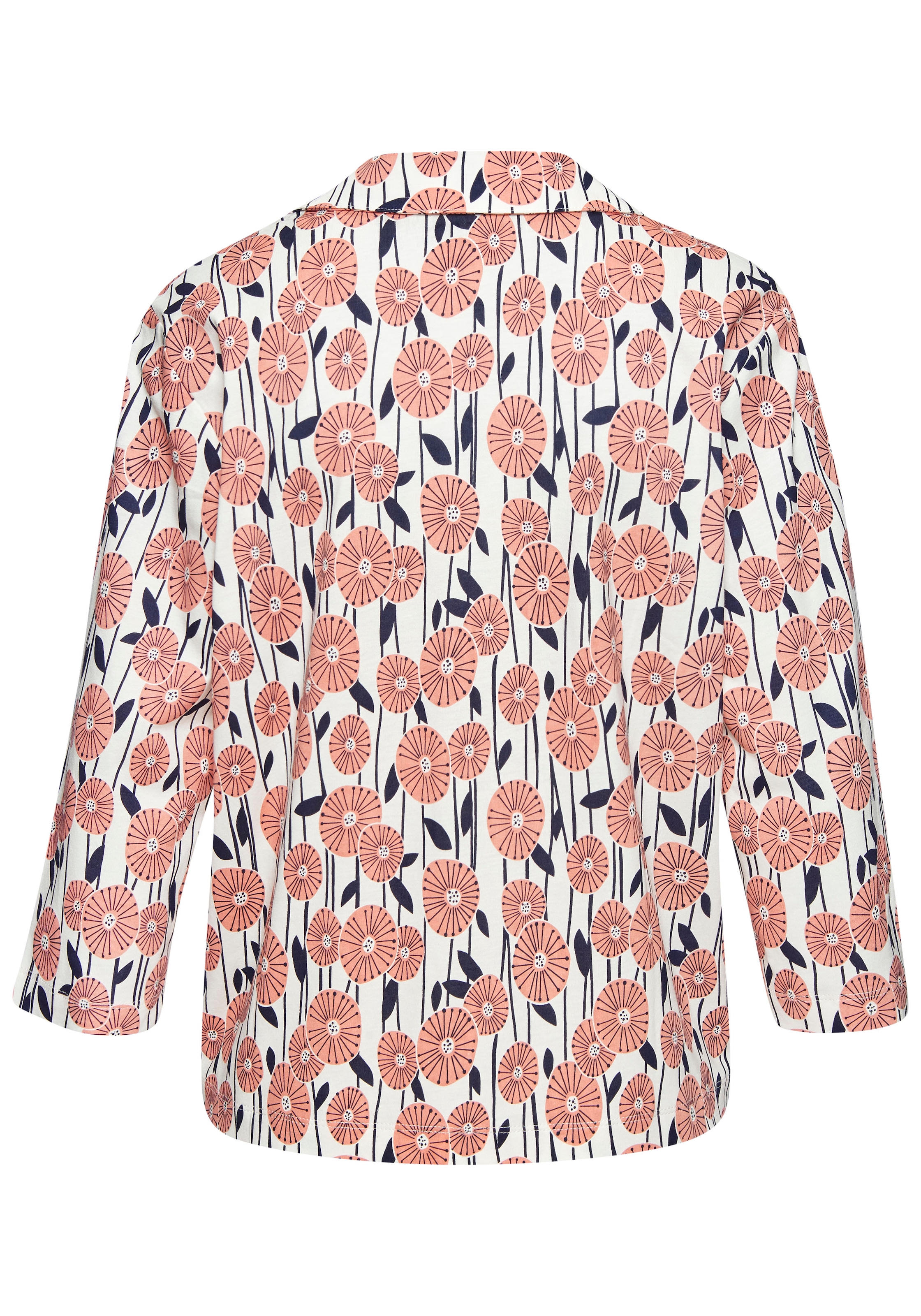 Vivance Dreams Pyjamaoberteil 1-teilig,  mit schönem Alloverdruck