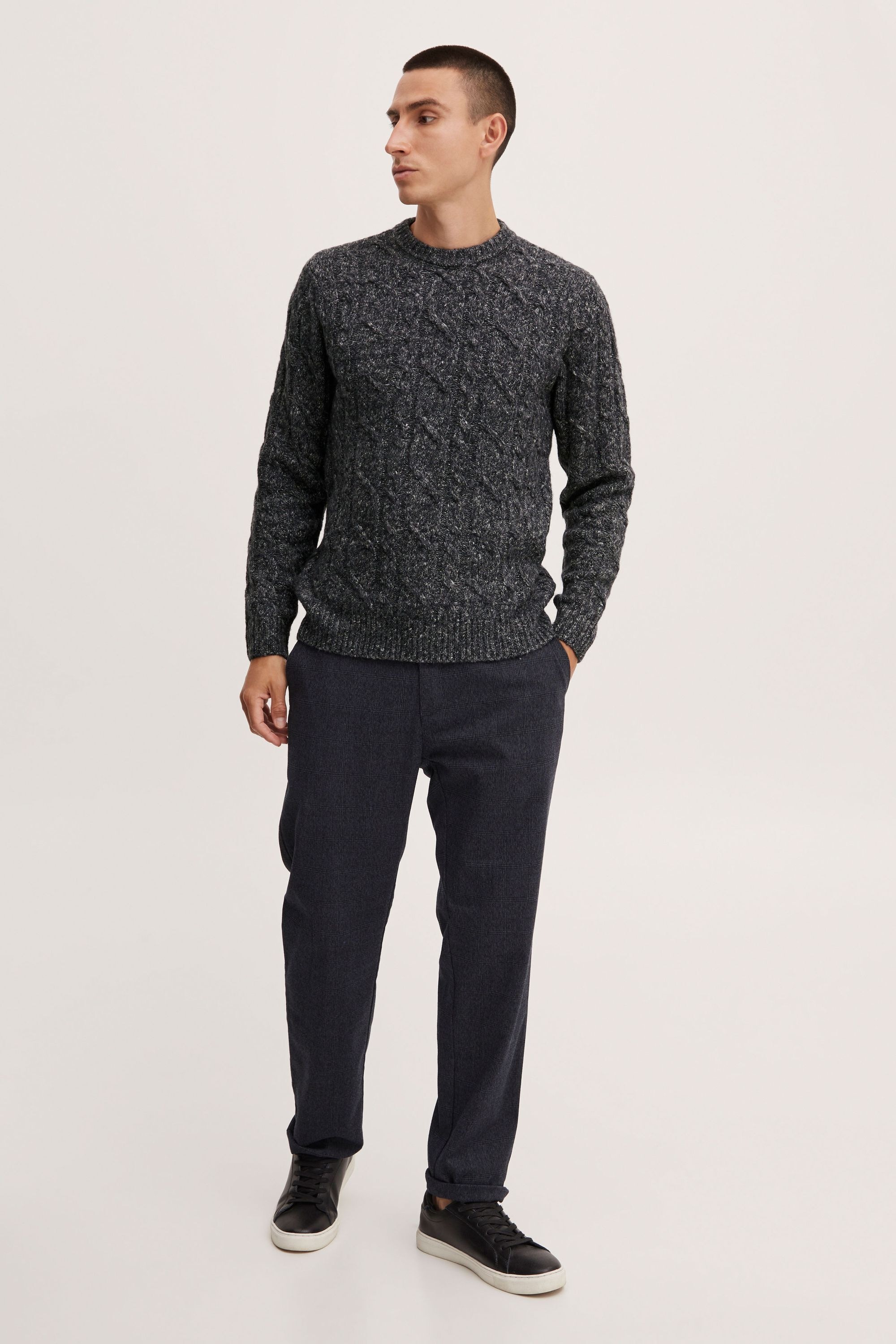 Casual Friday Strickfleece-Pullover »Strickpullover CFKarl«