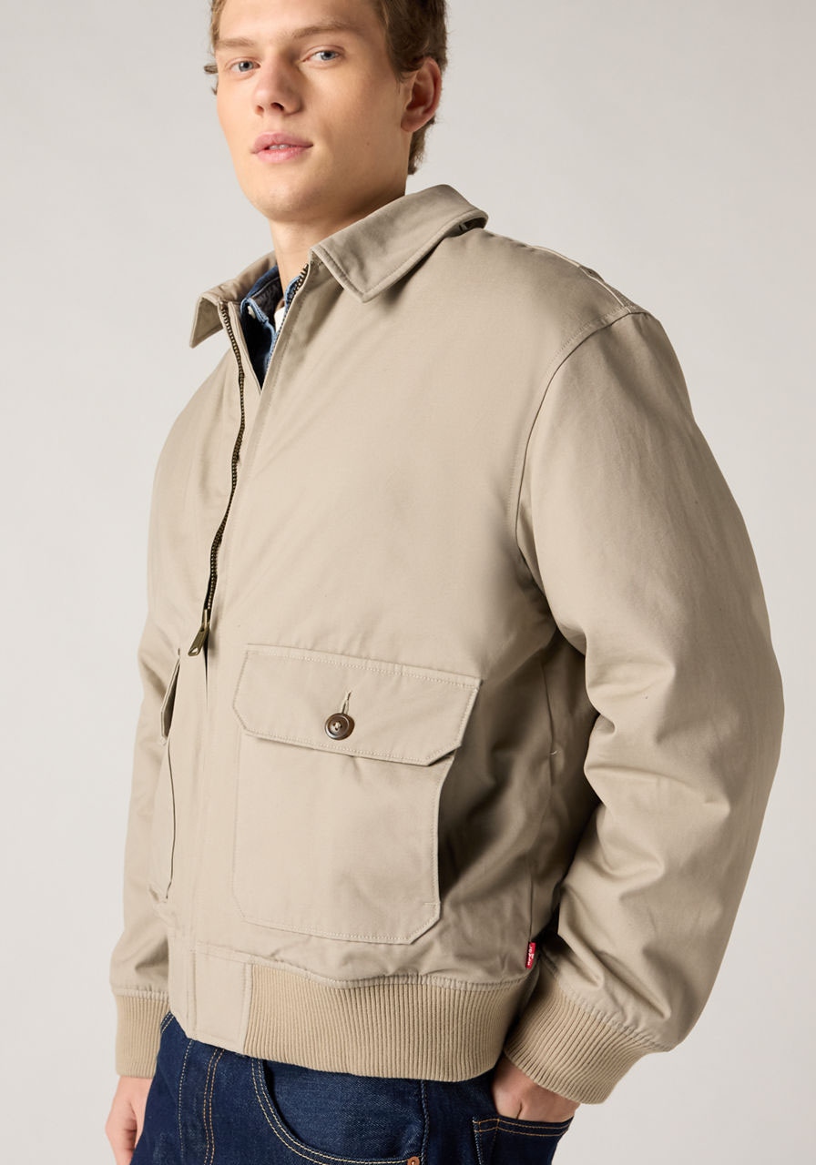 Levi's® Blouson »CORTLAND JACKET« ohne Kapuze mit Reißverschluss und großen Seitentaschen