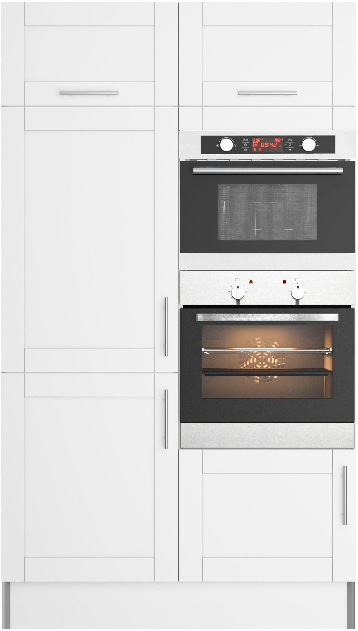 OPTIFIT Küche »Ahus«, 120 cm Soft MDF breit, Fronten E-Geräte, ohne bestellen bequem Close Funktion