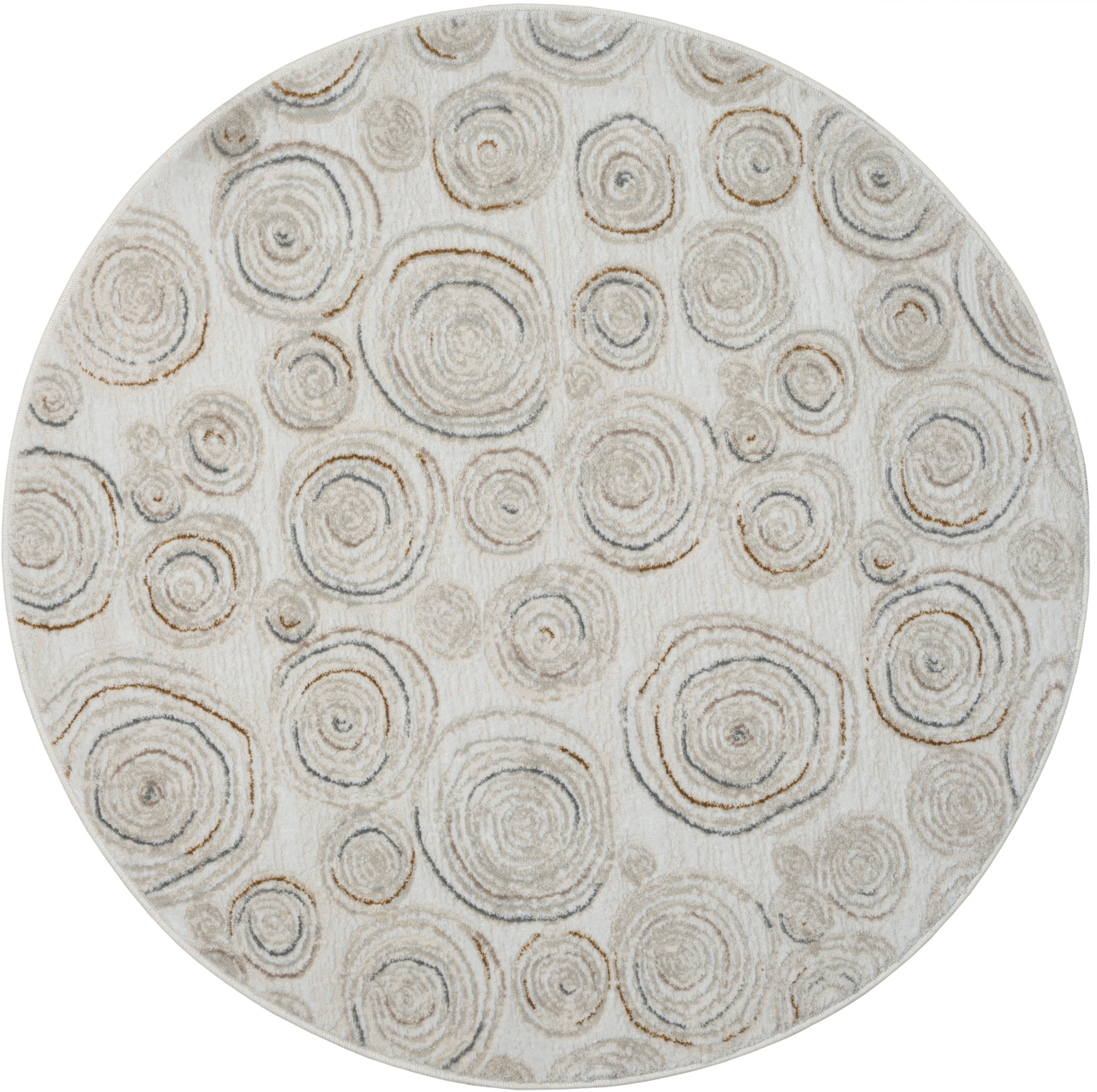 Myflair Möbel & Accessoires Teppich »My Style«, rund, 10 mm Höhe, Kurzflor, Scandi-Design, besonders weich durch Microfaser