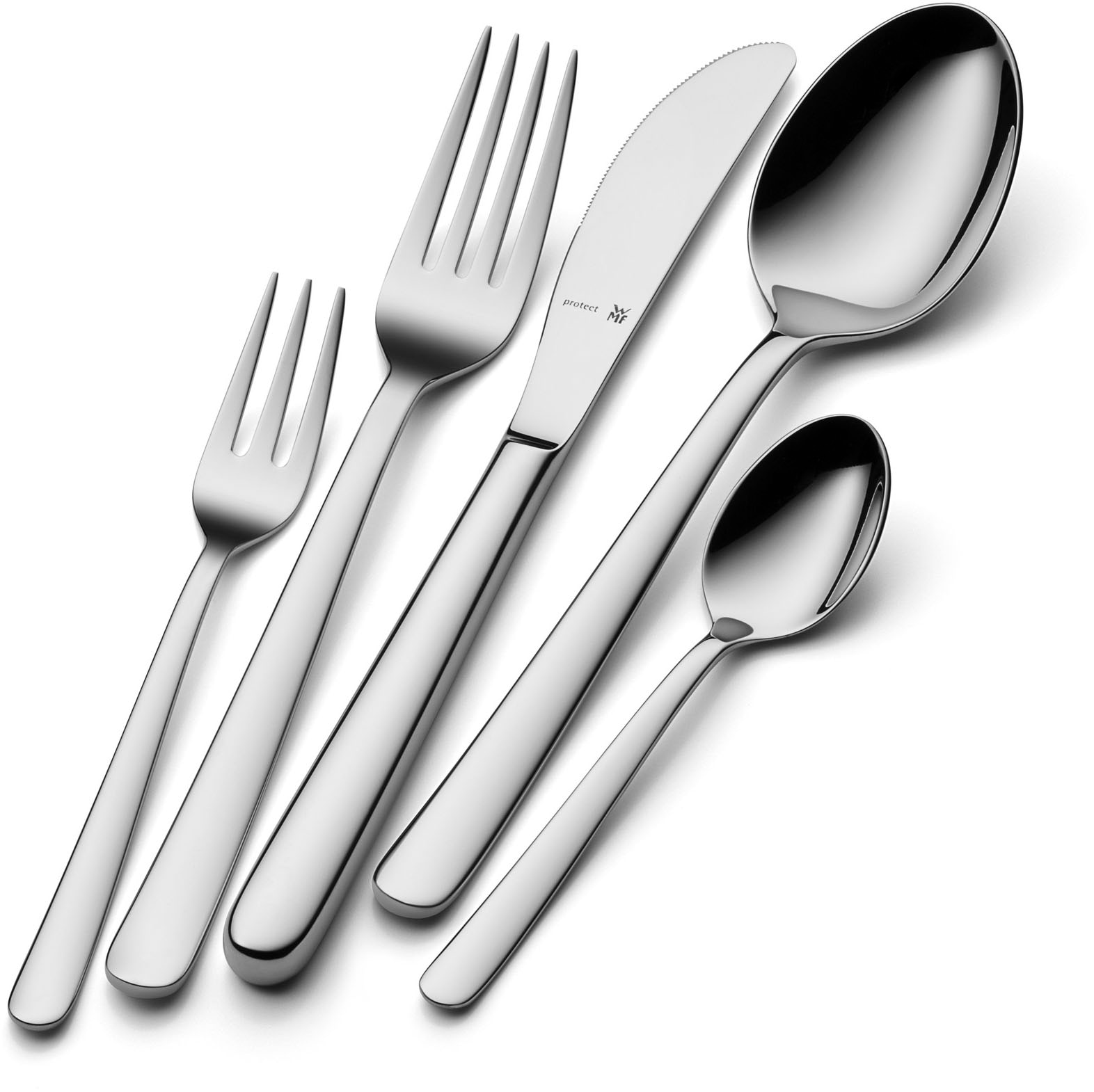 WMF Besteck-Set »Kult Plus« ergonomisch, Cromargan protect