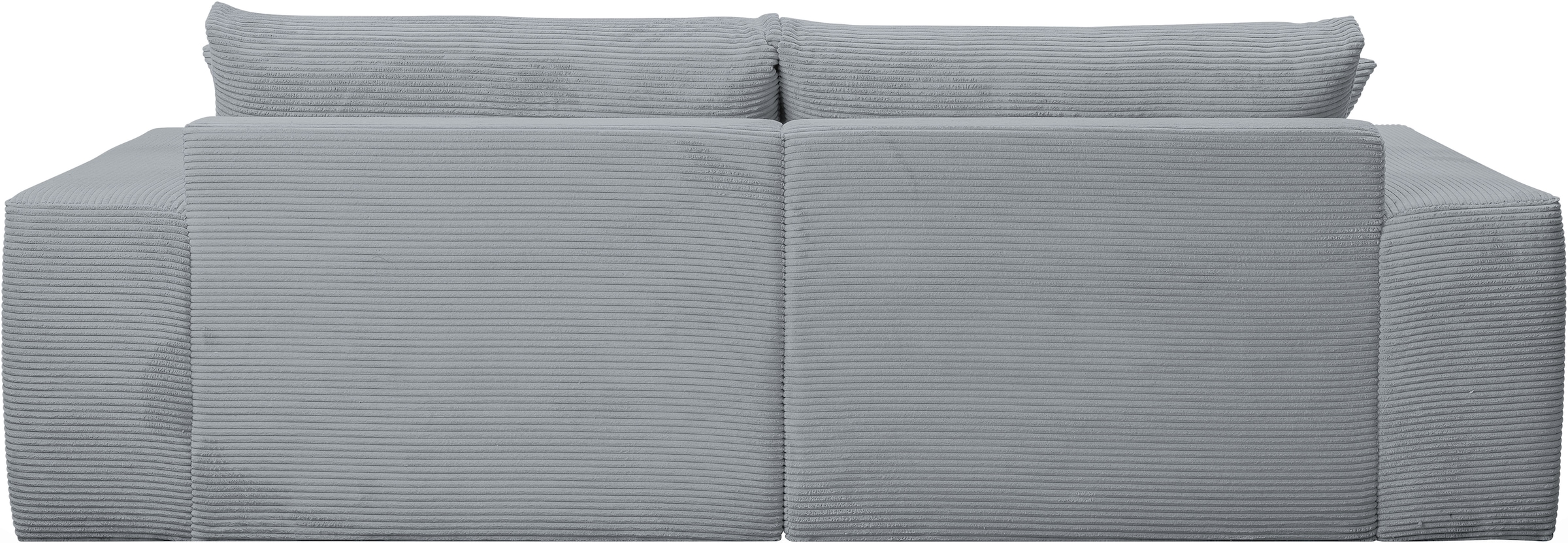 WERK2 Big-Sofa »Rozzana Mega Sofa mit viel Platz, aktuelle Bezüge. Breite 246cm« mit losen Rückenkissen, gemütlich, in Cord, Breitcord und Plüsch Bezug