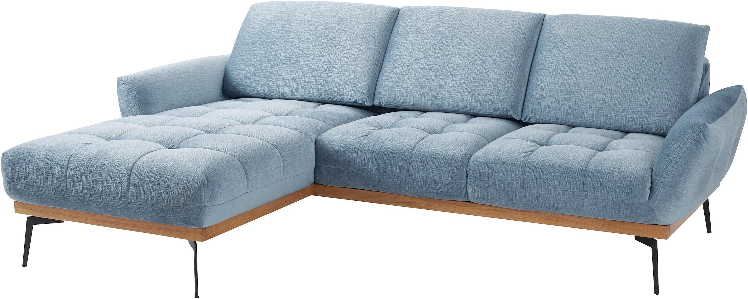 Guido Maria Kretschmer Home&Living Ecksofa »Palíc, inkl. Rückenverstellung, bequem, elegant, Breite 245cm, L-Form«