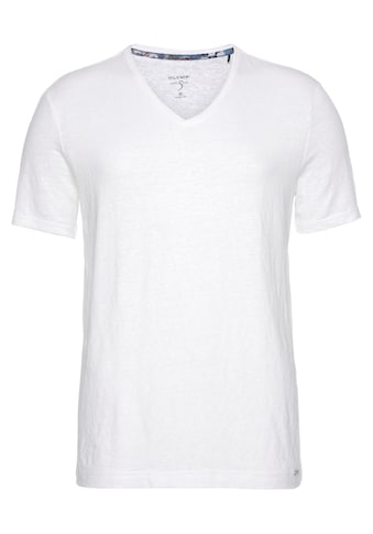 OLYMP T-Shirt »Level Five body fit«, aus Leinen mit Elasthan kaufen