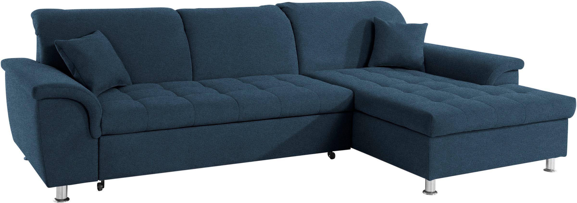 DOMO collection Ecksofa »Franzi L-Form«, wahlweise mit Kopfteilverstellung (dann Tiefe: 170 cm)