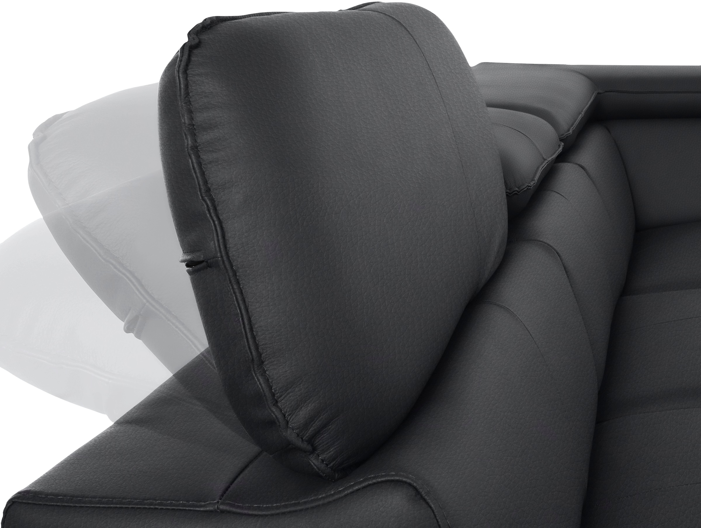 COTTA Ecksofa »Driver L-Form«, mit Kopfteilverstellung, wahlweise mit Bettfunktion