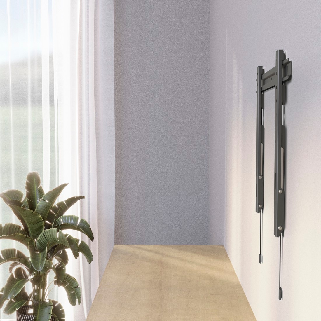 Hama TV-Wandhalterung »Wandhalterung (TILT "Ultraslim" ,37" - 90", VESA 600x400)« bis 229 cm Zoll