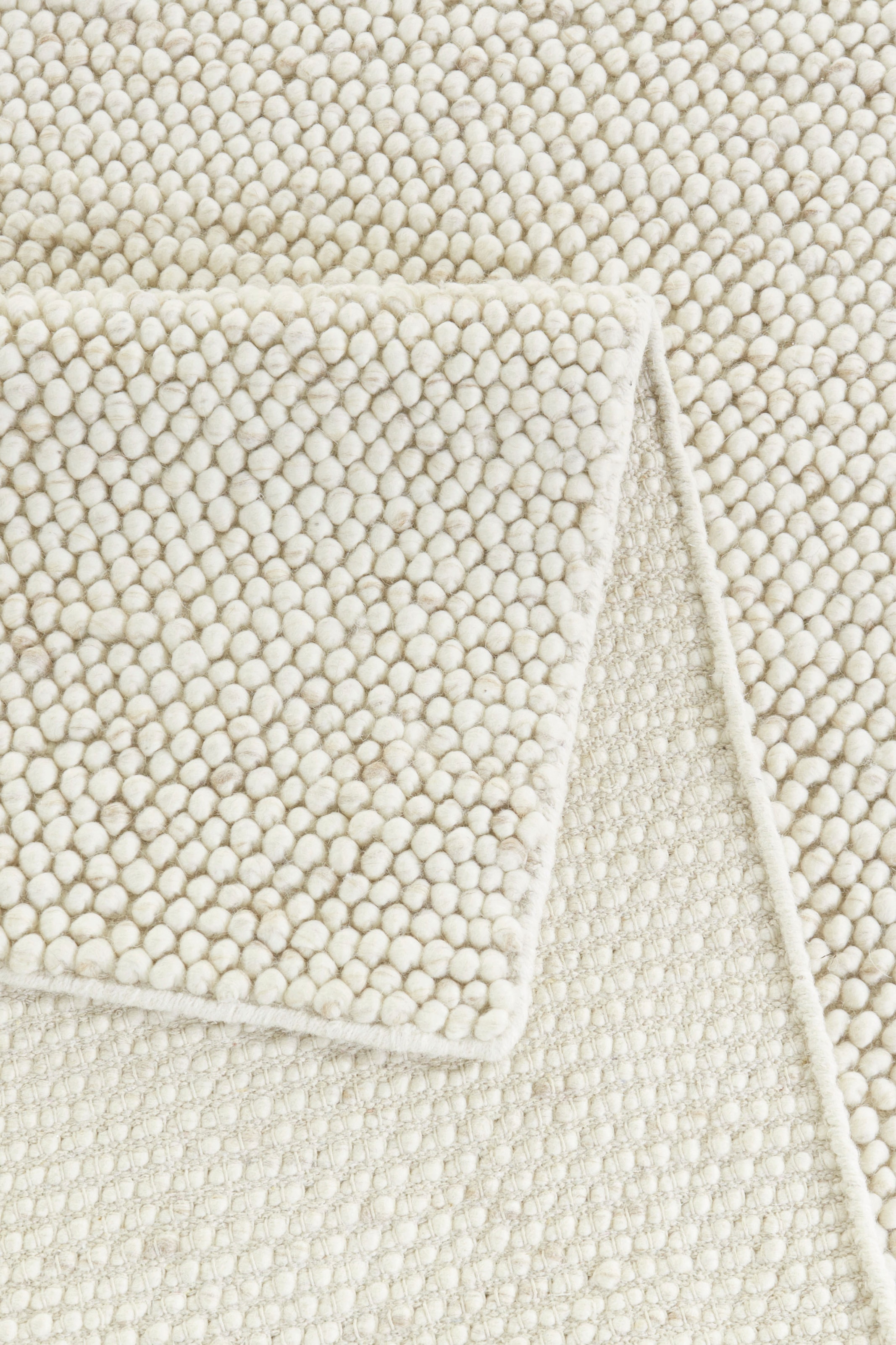 LeGer Home by Lena Gercke Wollteppich »Ainhoa, handgewebt, Wolle«, rechteckig, 12 mm Höhe, einfarbig, Wolle, Handweb Teppich, Wohnzimmer, Schlafzimmer, Esszimmer