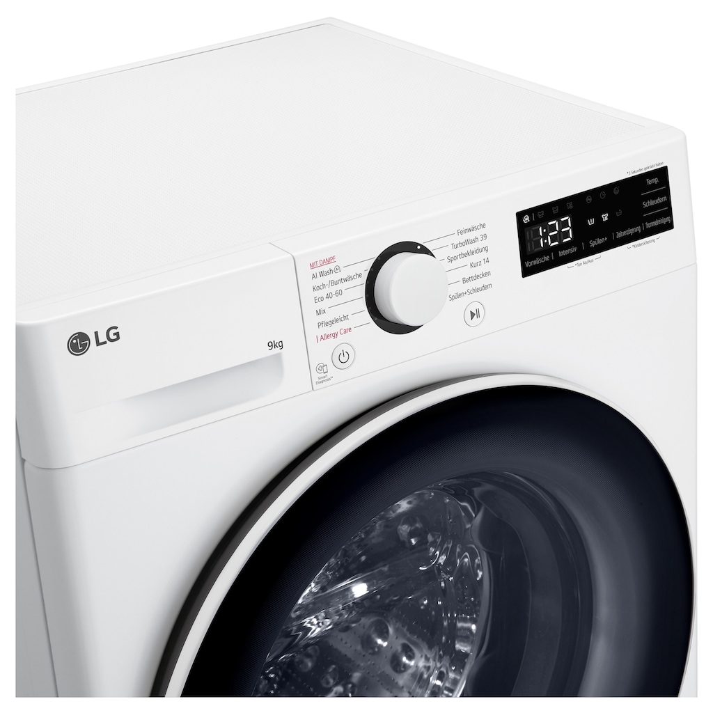 LG Waschmaschine, F4WR5090, 9 kg, 1400 U/min