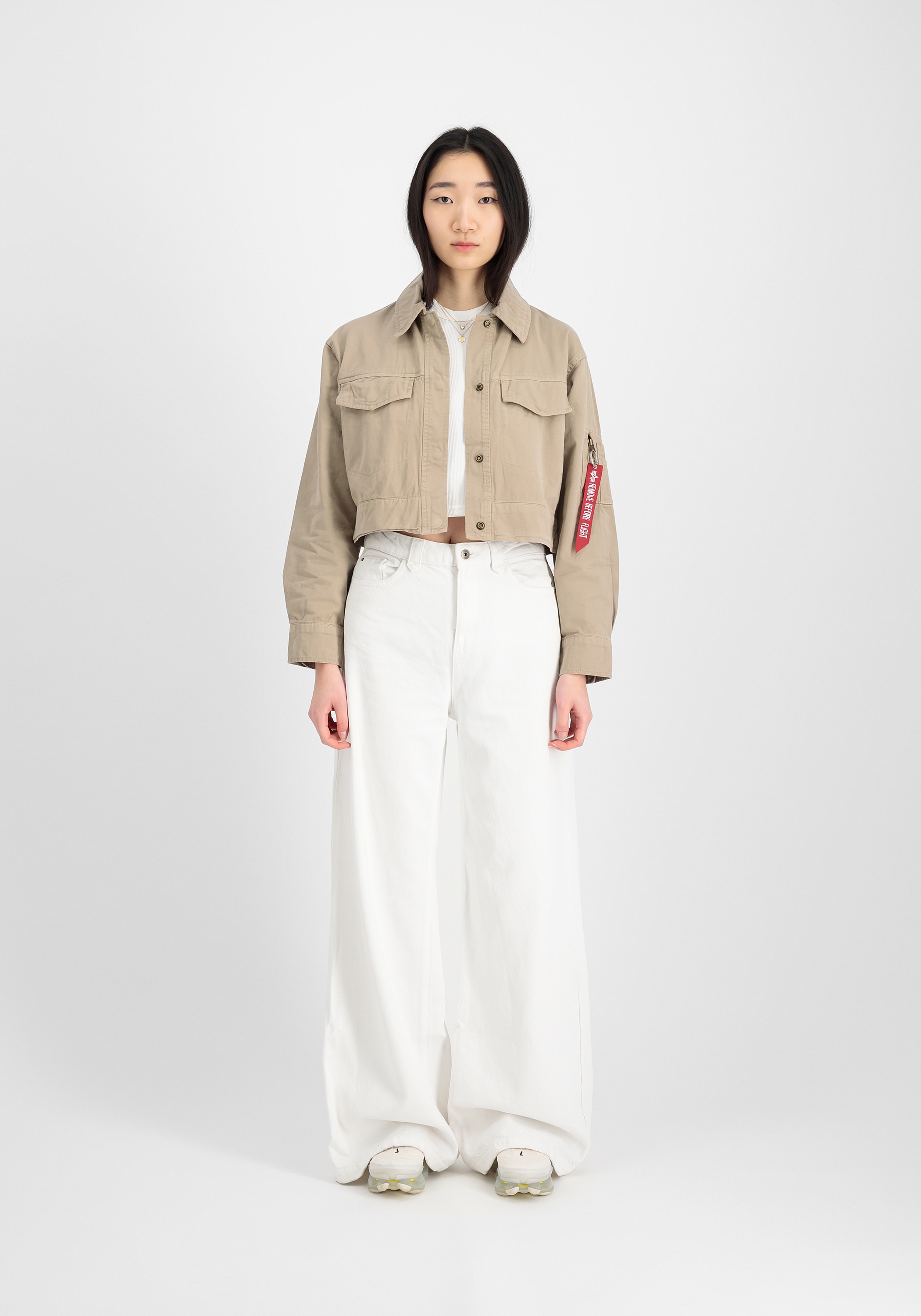 Alpha Industries Bomberjacke »Alpha Industries Women - Bomber Jackets Deck Jacket Cropped Wmn«