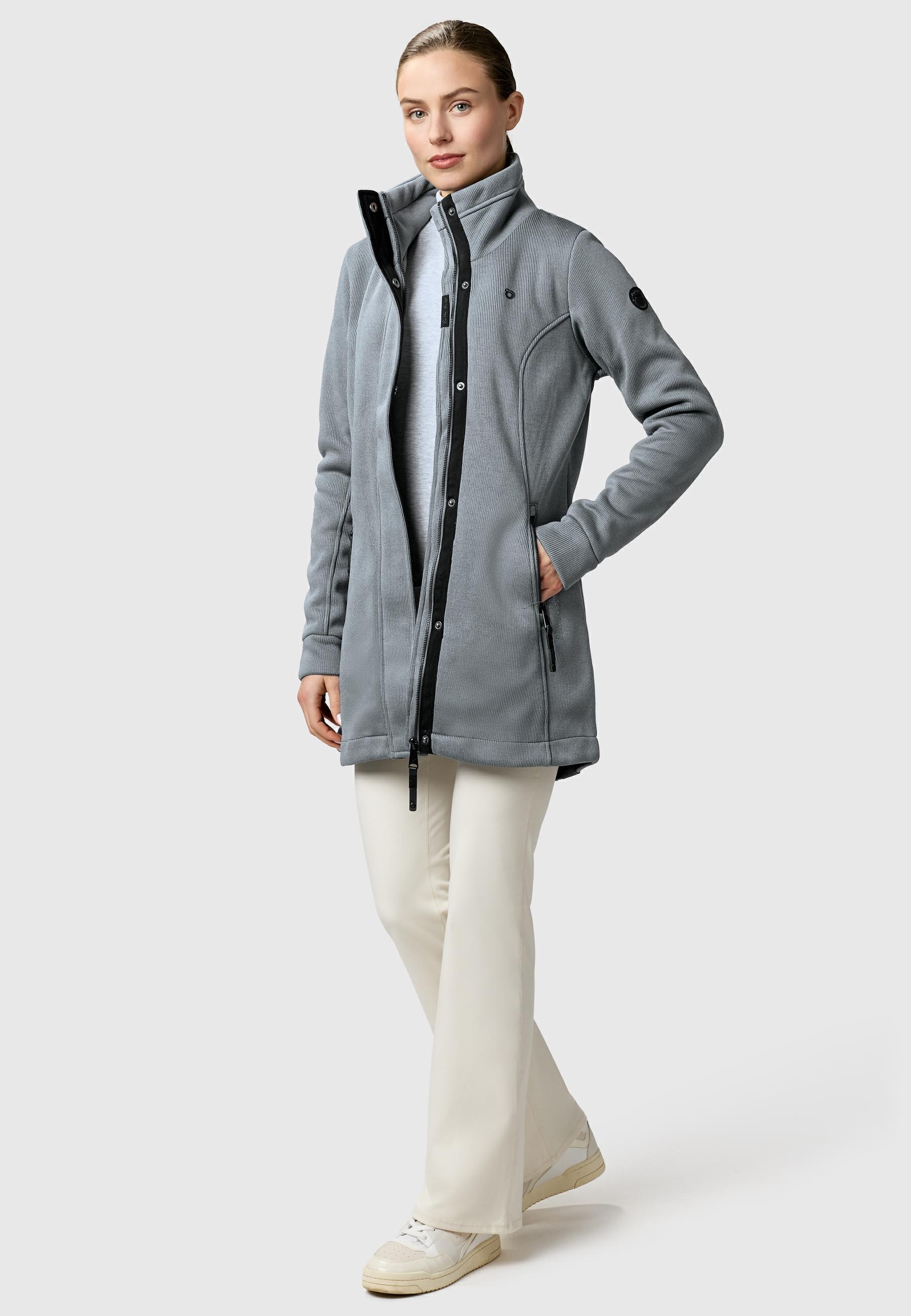 Ragwear Kurzjacke »Sweatjacke Letrice Bonded«