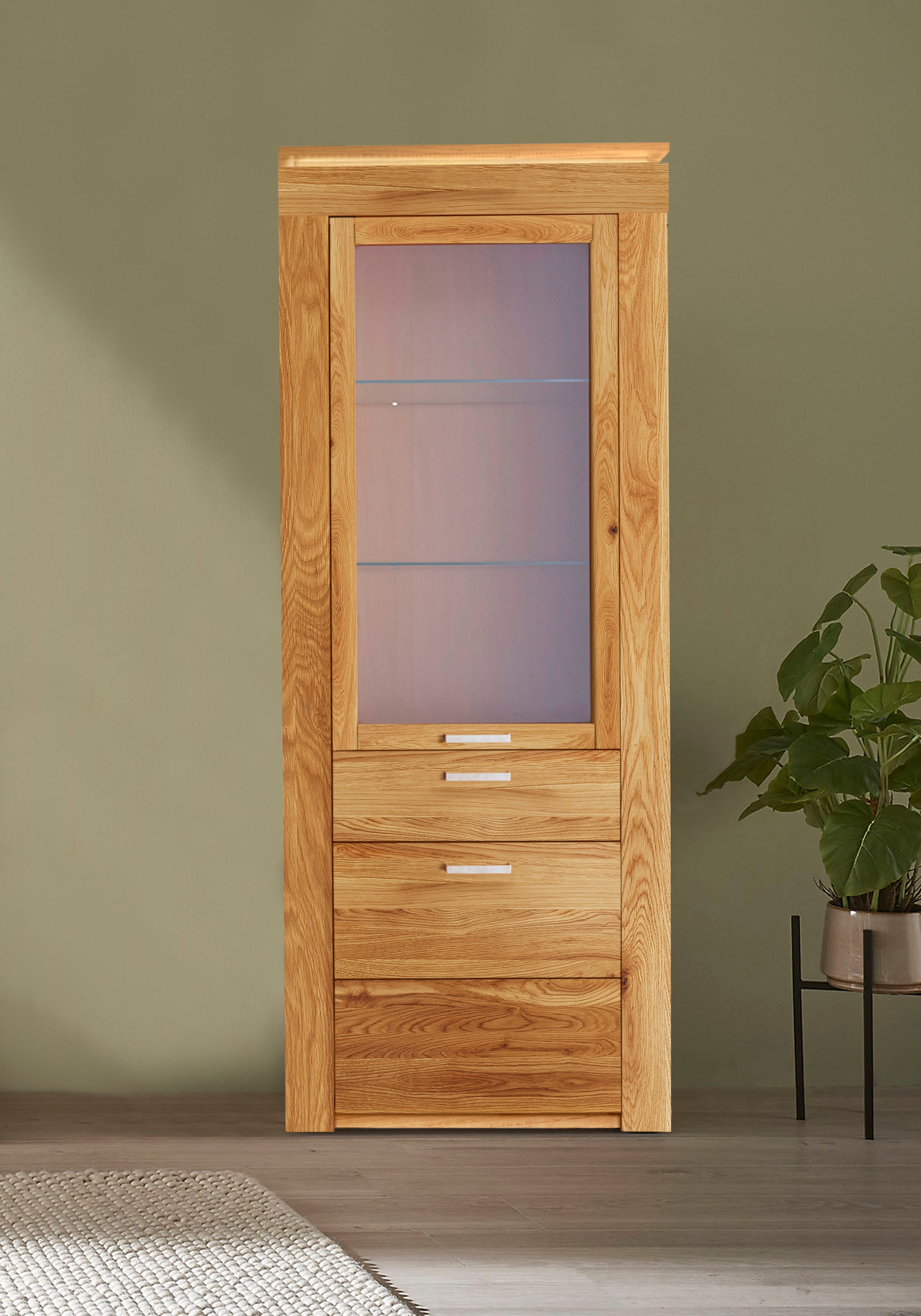 VOGL Möbelfabrik Vitrine, Höhe 207 cm