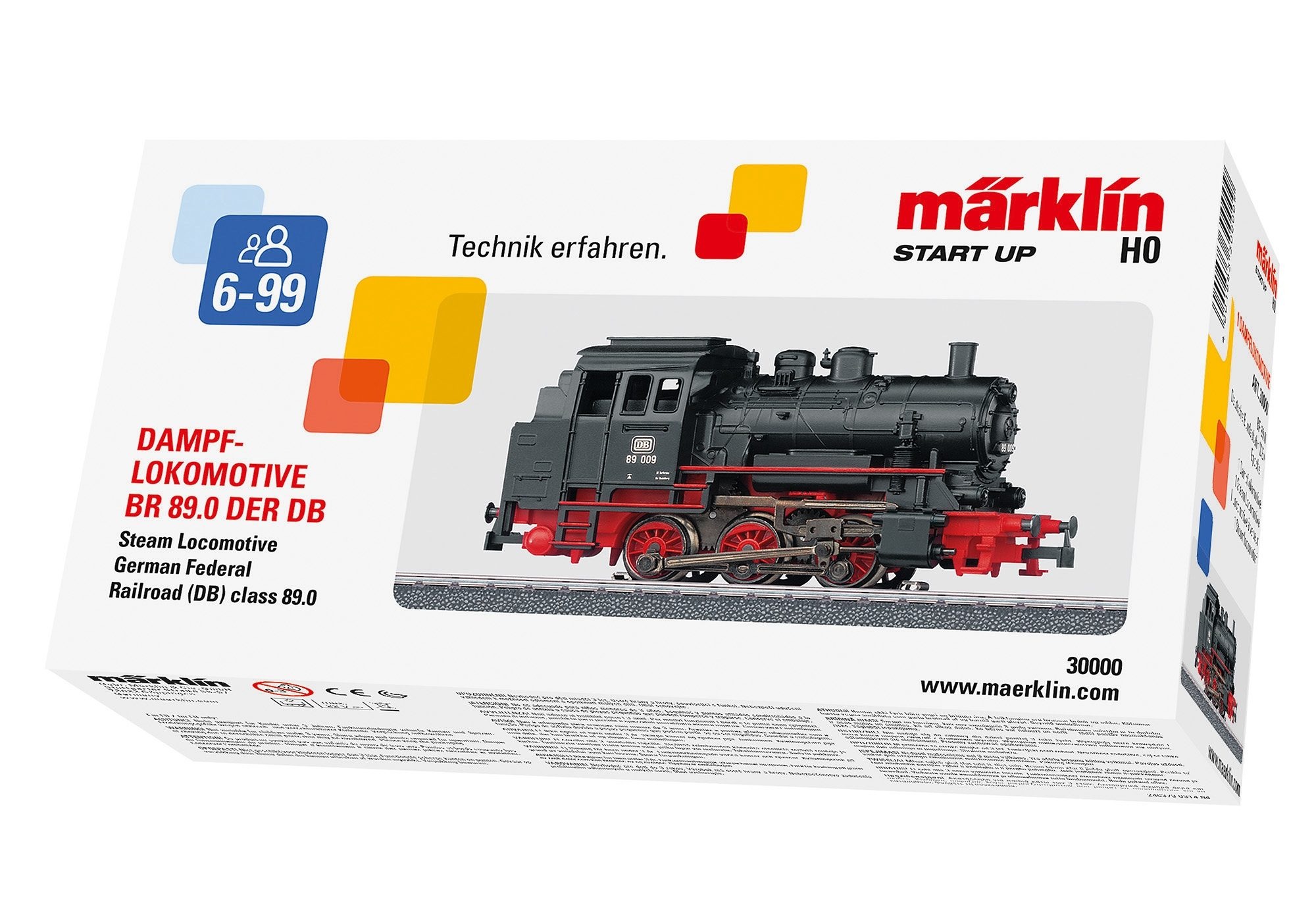 Märklin Tenderlokomotive »Märklin Start up - Baureihe 89.0 - 30000«