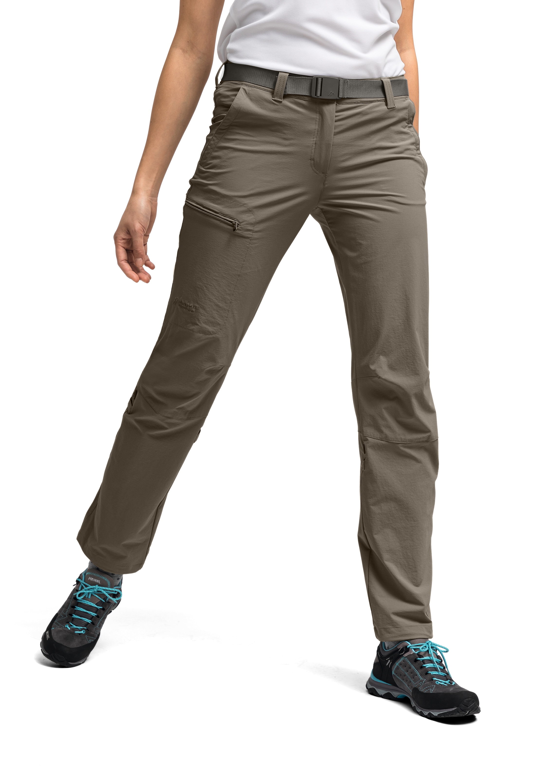 Maier Sports Funktionshose »Lulaka«, Damen Wanderhose, atmungsaktive Outdoor-Hose mit Roll up Funktion