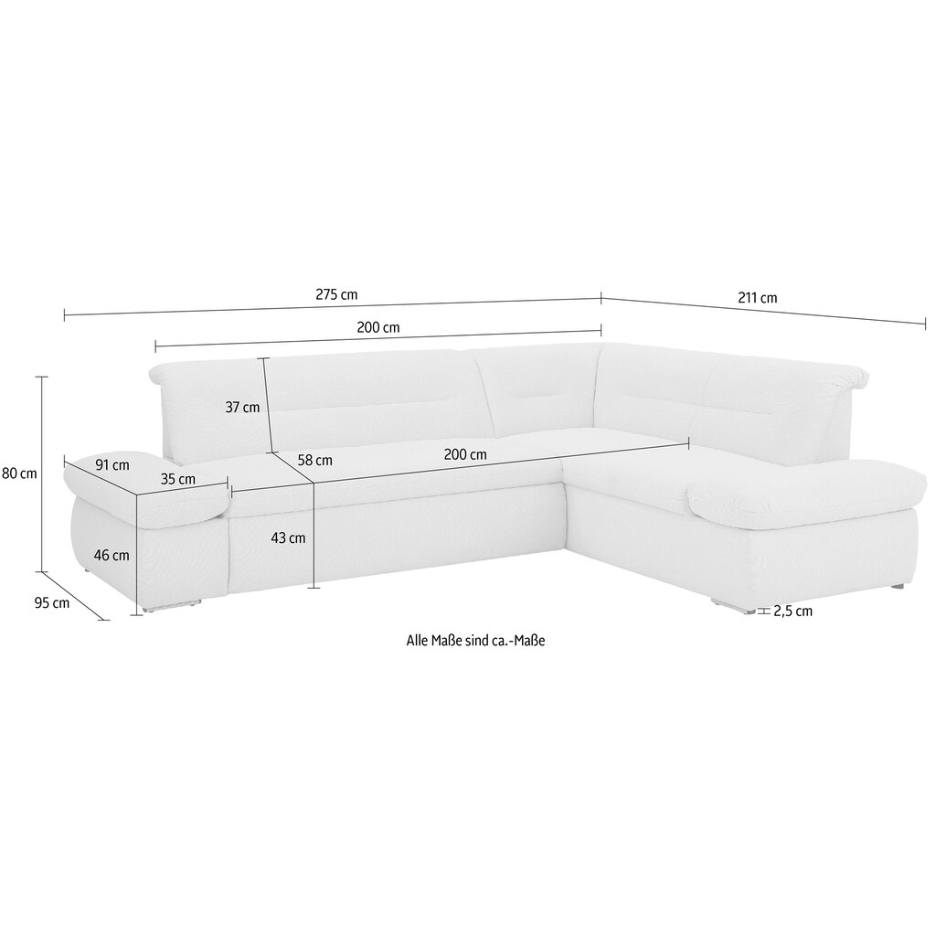 INOSIGN Ecksofa »Avesa«