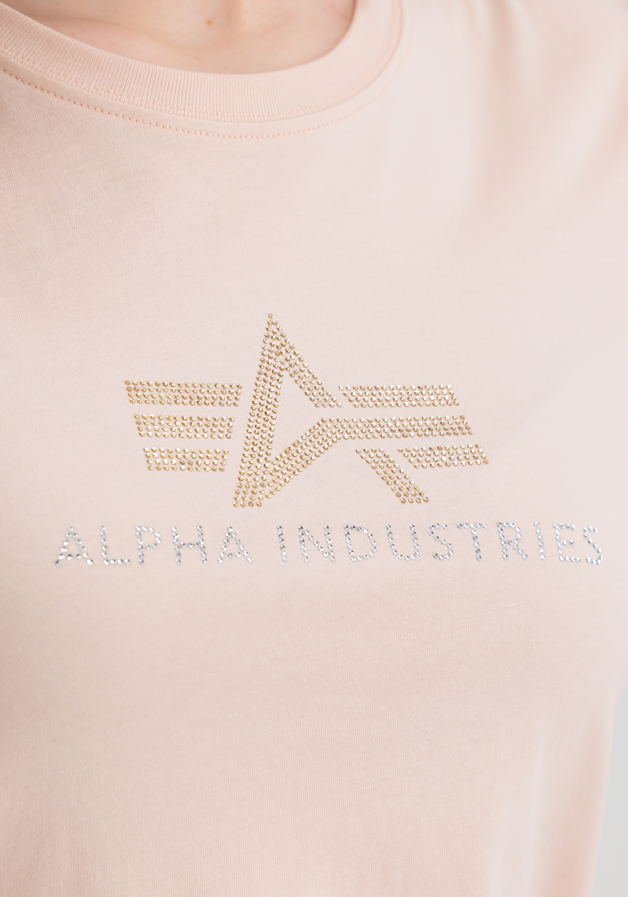 Alpha Industries T-Shirt »Alpha Industries Women - T-Shirts Crystal T-Shirt W«