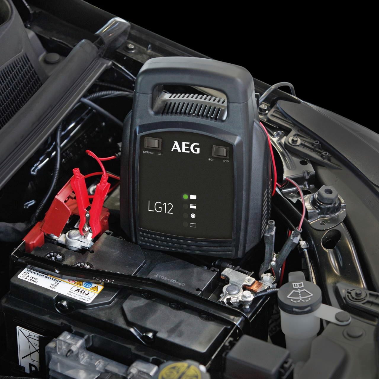 AEG Autobatterie-Ladegerät »LG 12«, 12000 mA